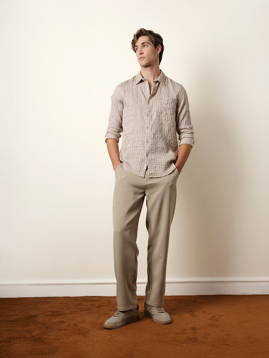 Men Long Sleeves Shirt