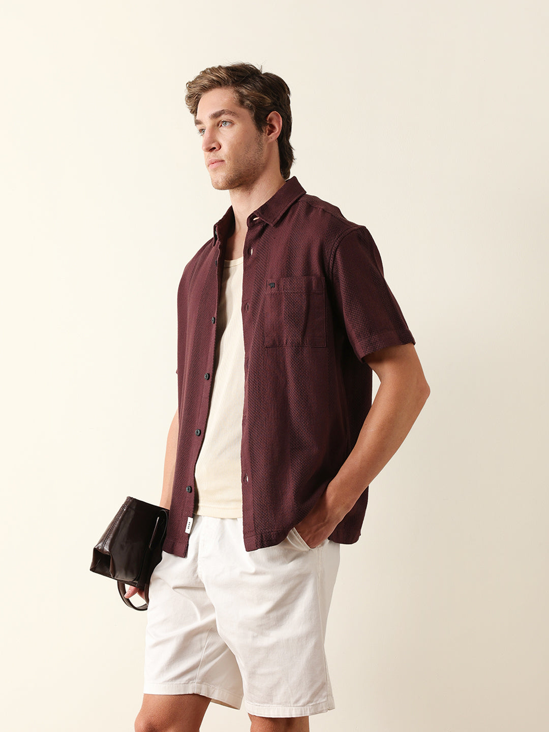 Men Short Sleeves Shirt