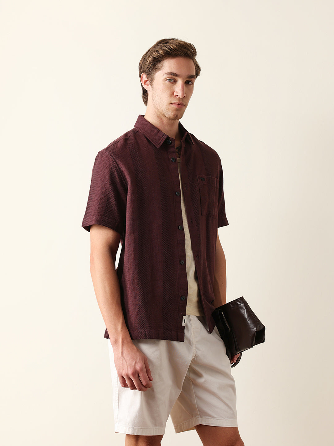 Men Short Sleeves Shirt