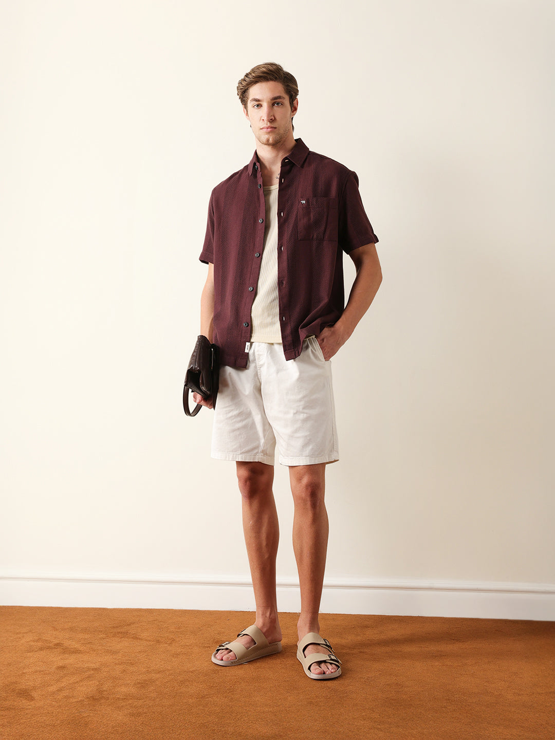 Men Short Sleeves Shirt