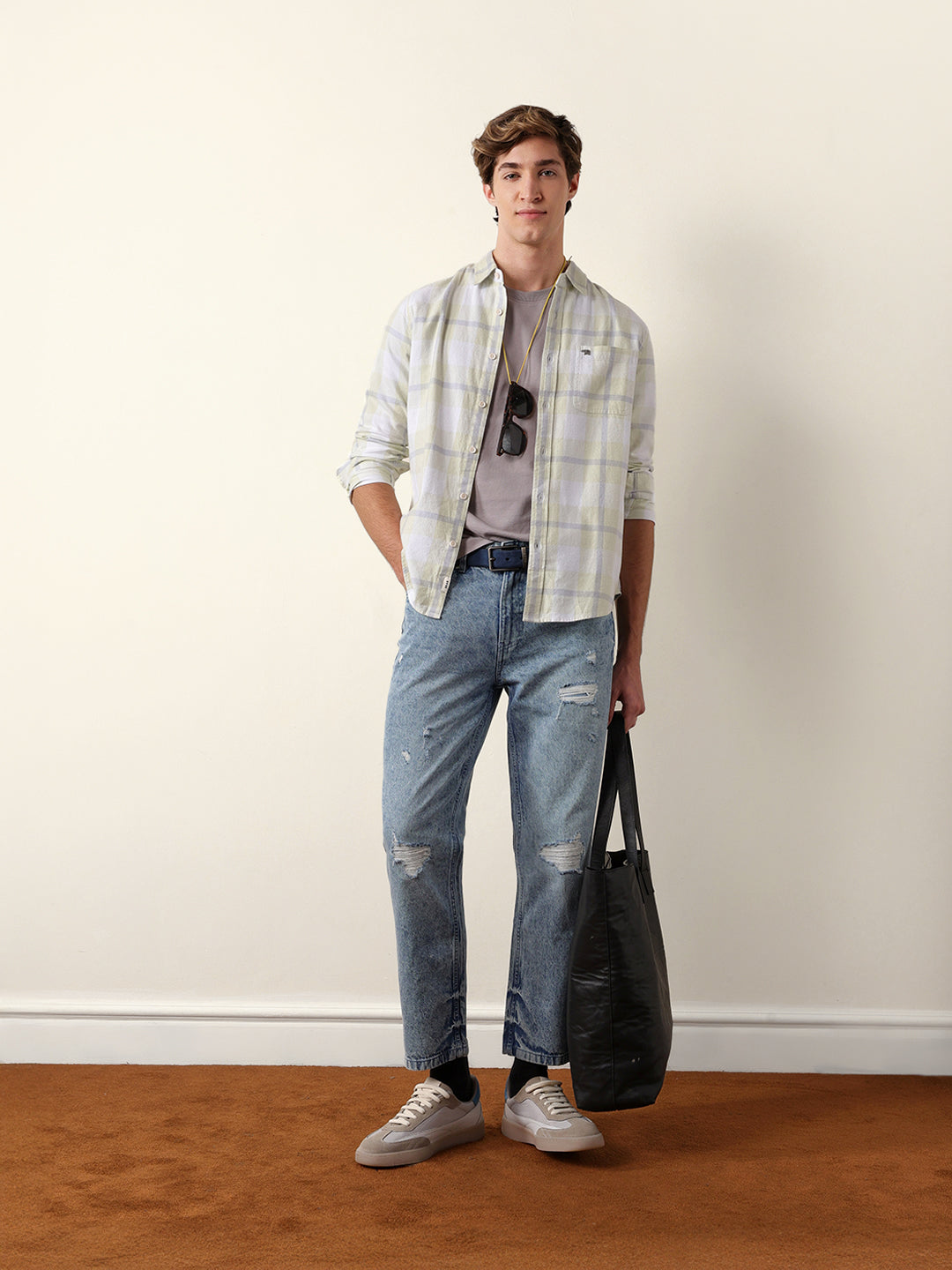 Men Long Sleeves Shirt