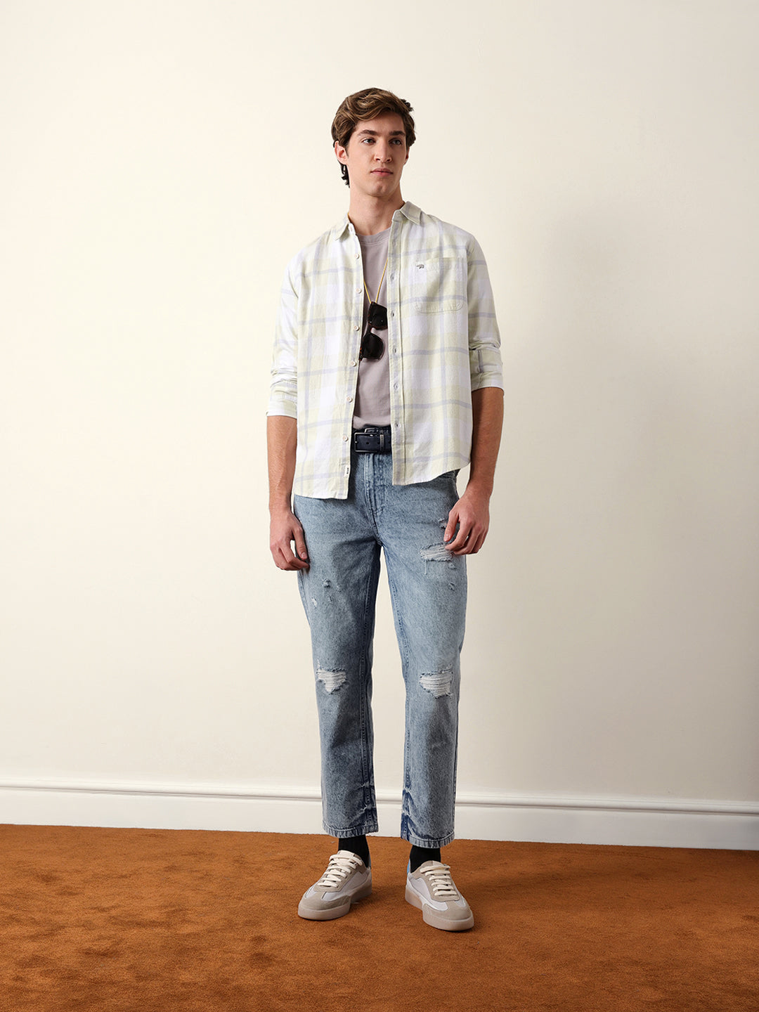 Men Long Sleeves Shirt