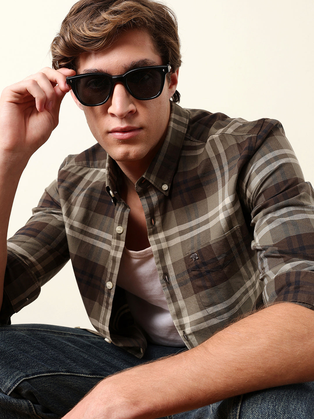 Men Long Sleeves Shirt