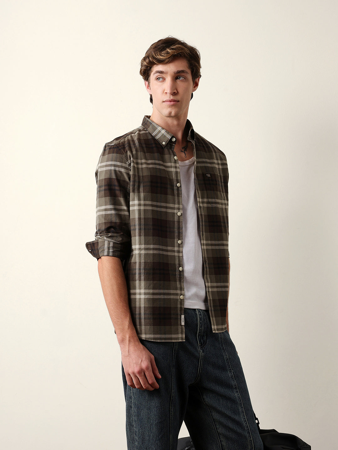 Men Long Sleeves Shirt