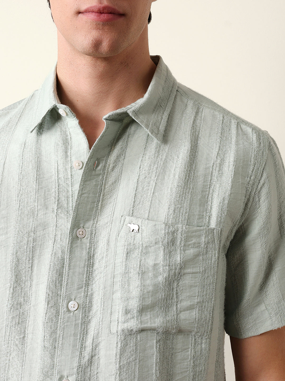 Men Shorts Sleeve Shirt