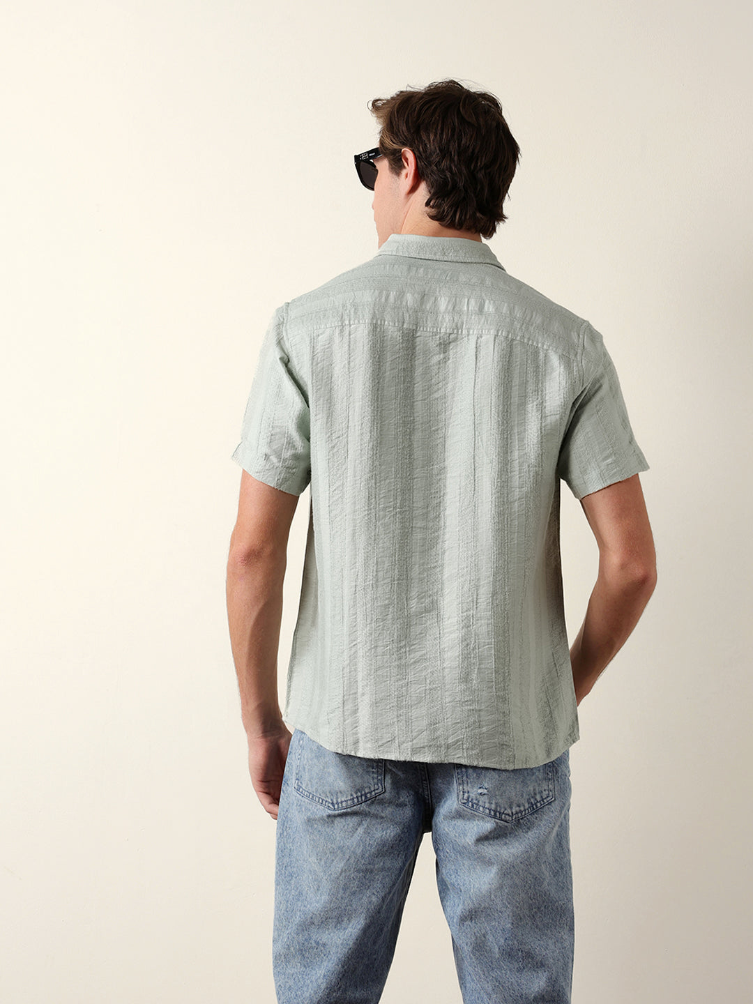 Men Shorts Sleeve Shirt
