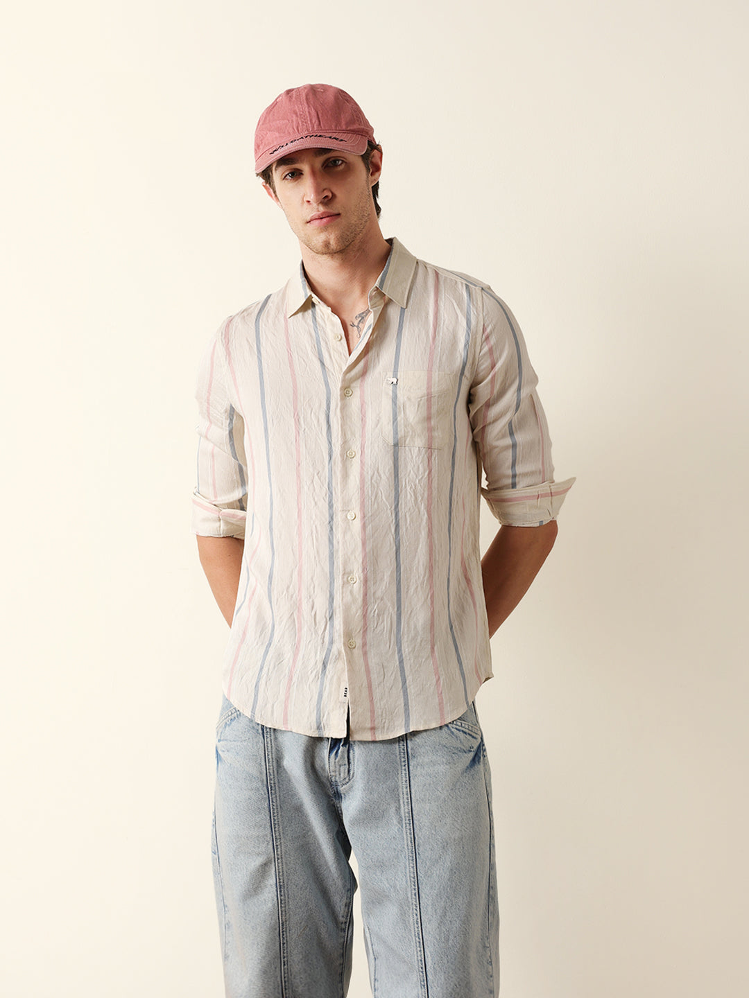 Men Long Sleeves Shirt