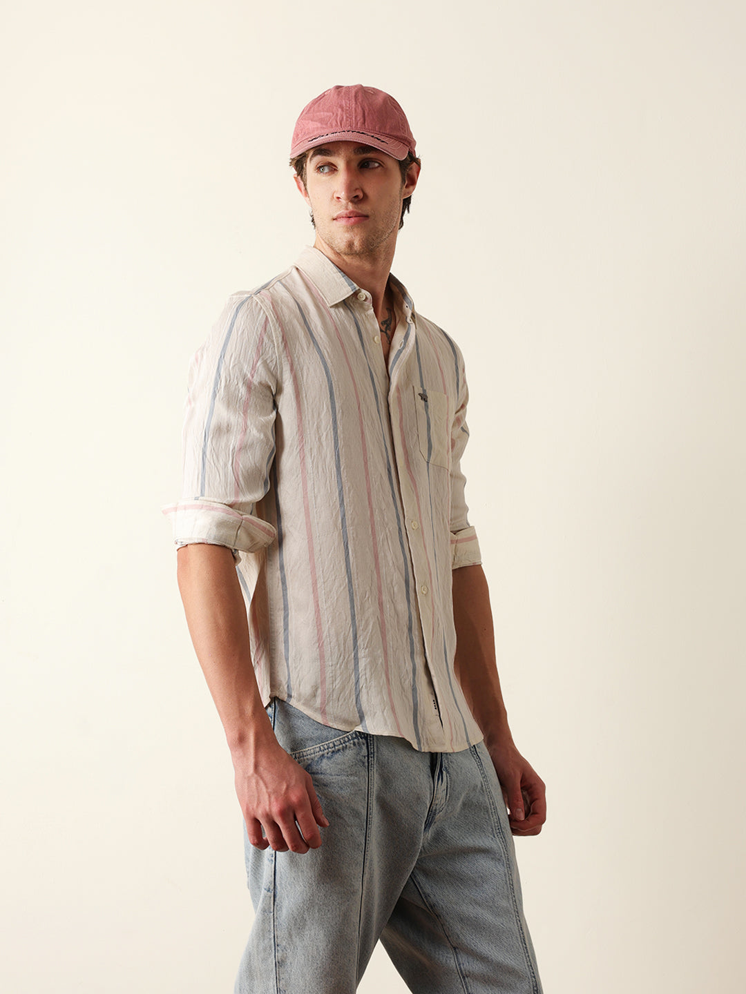 Men Long Sleeves Shirt