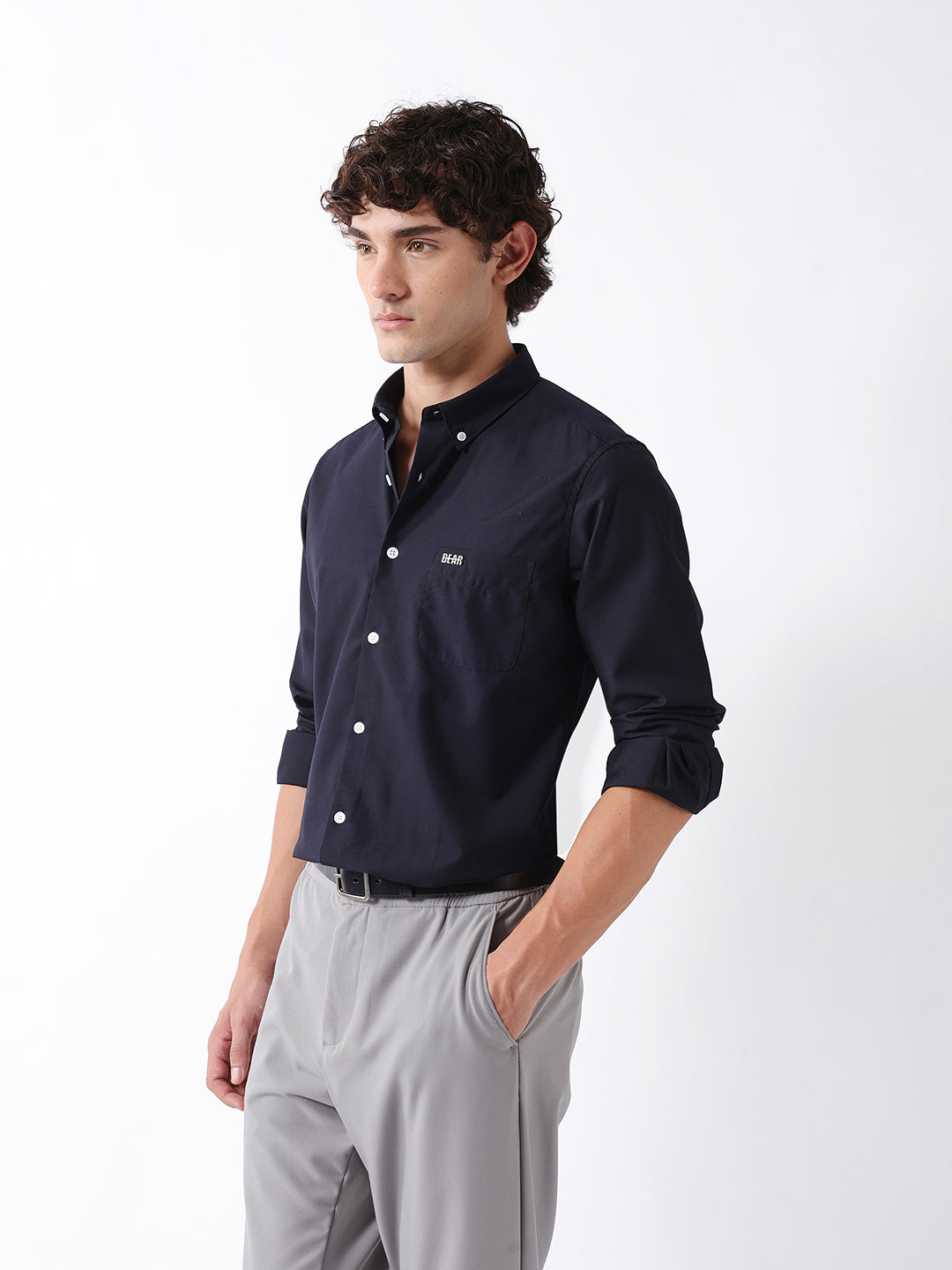 Men Blue Formal Shirt