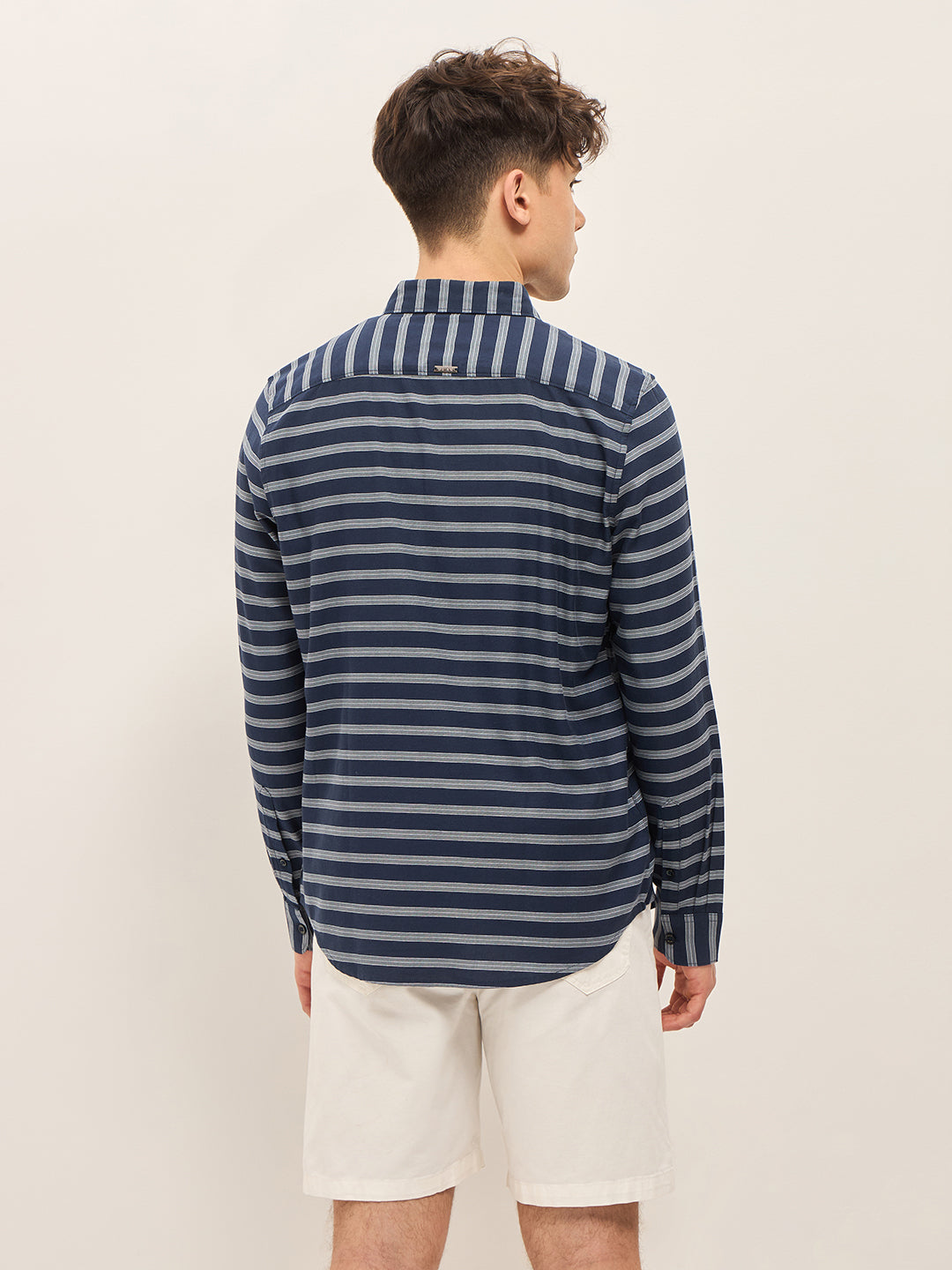 Men Blue Casual Shirt