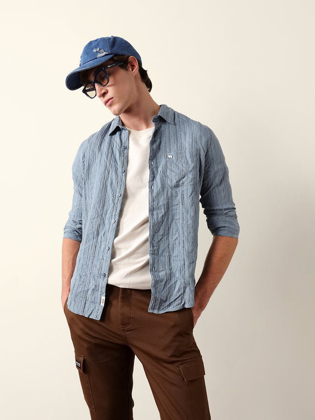 Men Long Sleeves Shirt