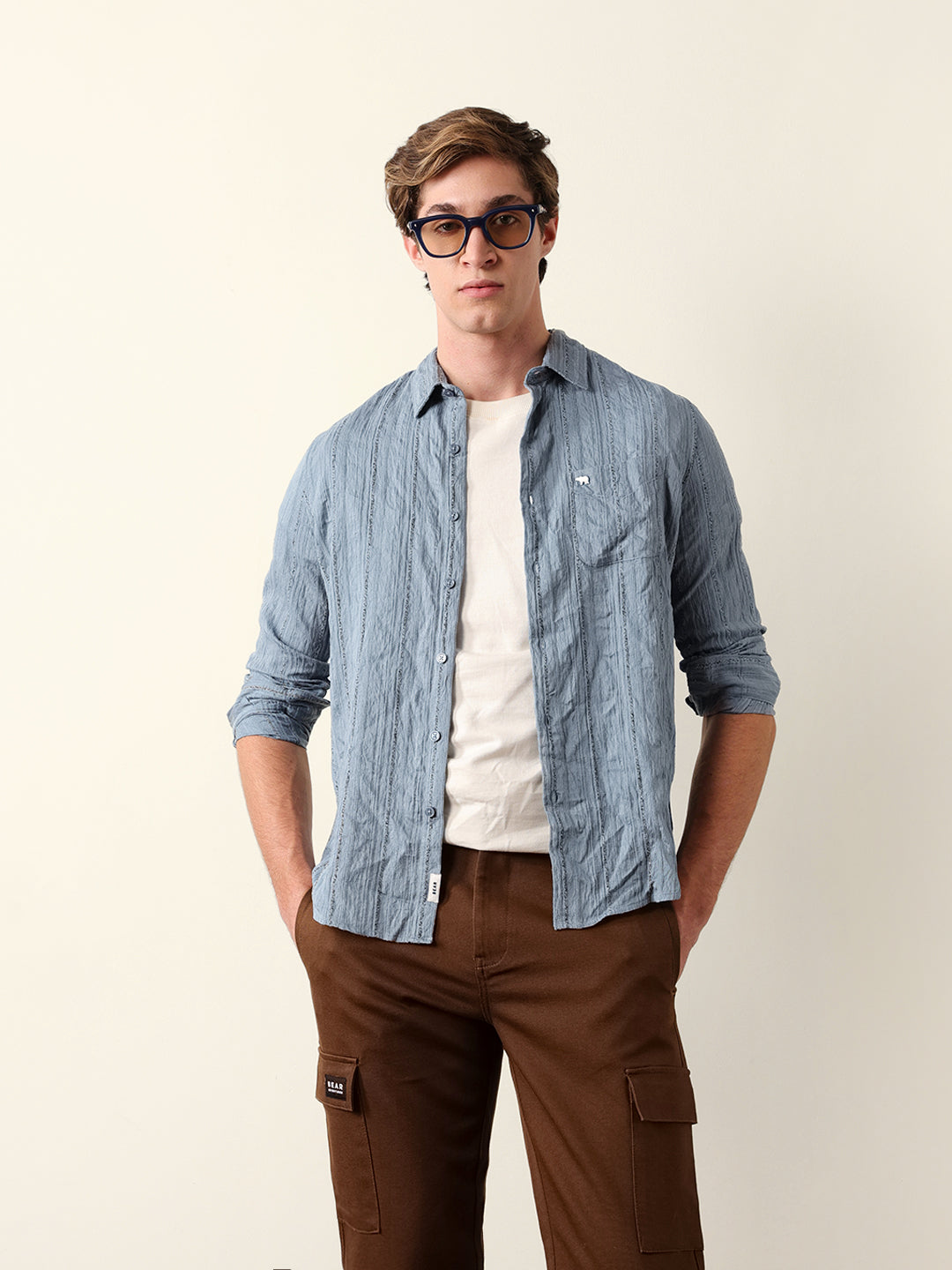 Men Long Sleeves Shirt