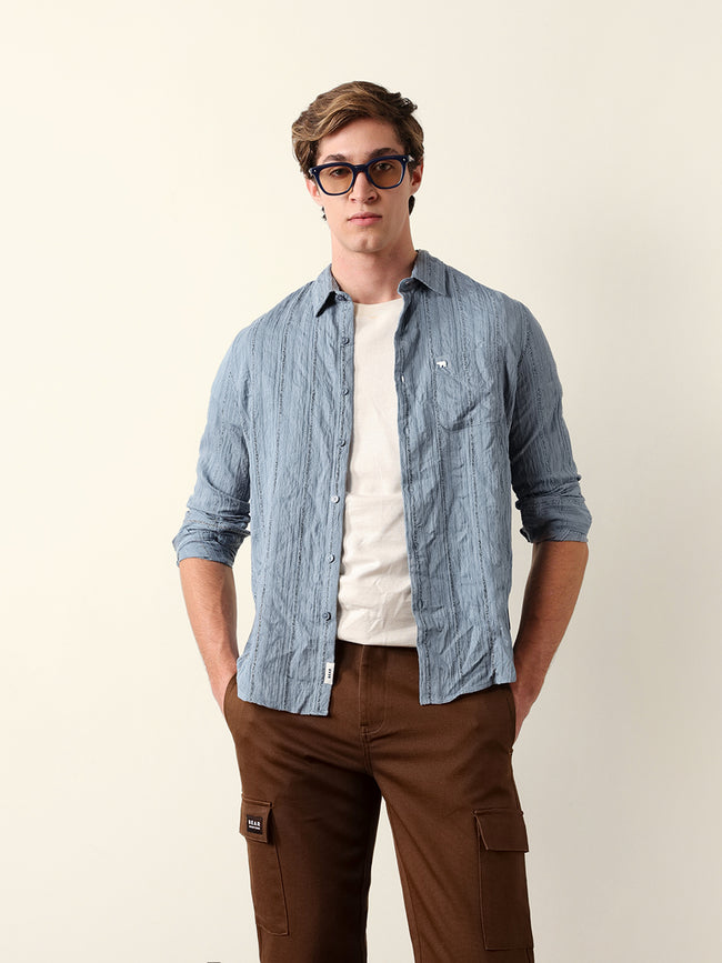 Men Long Sleeves Shirt
