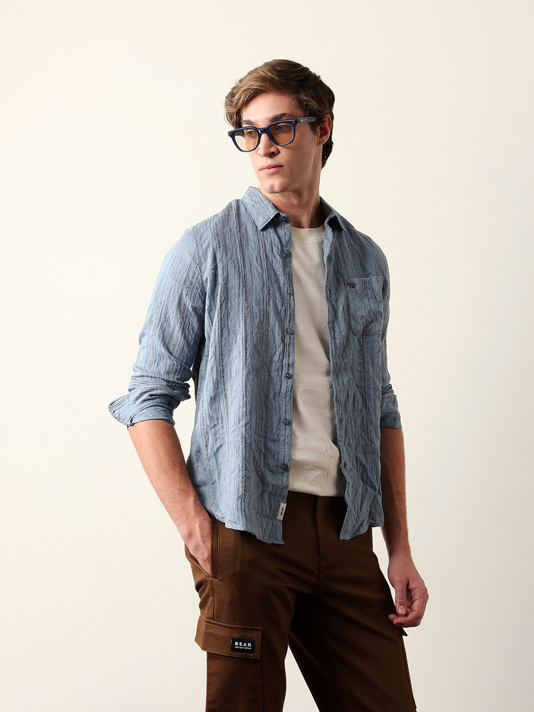 Men Long Sleeves Shirt