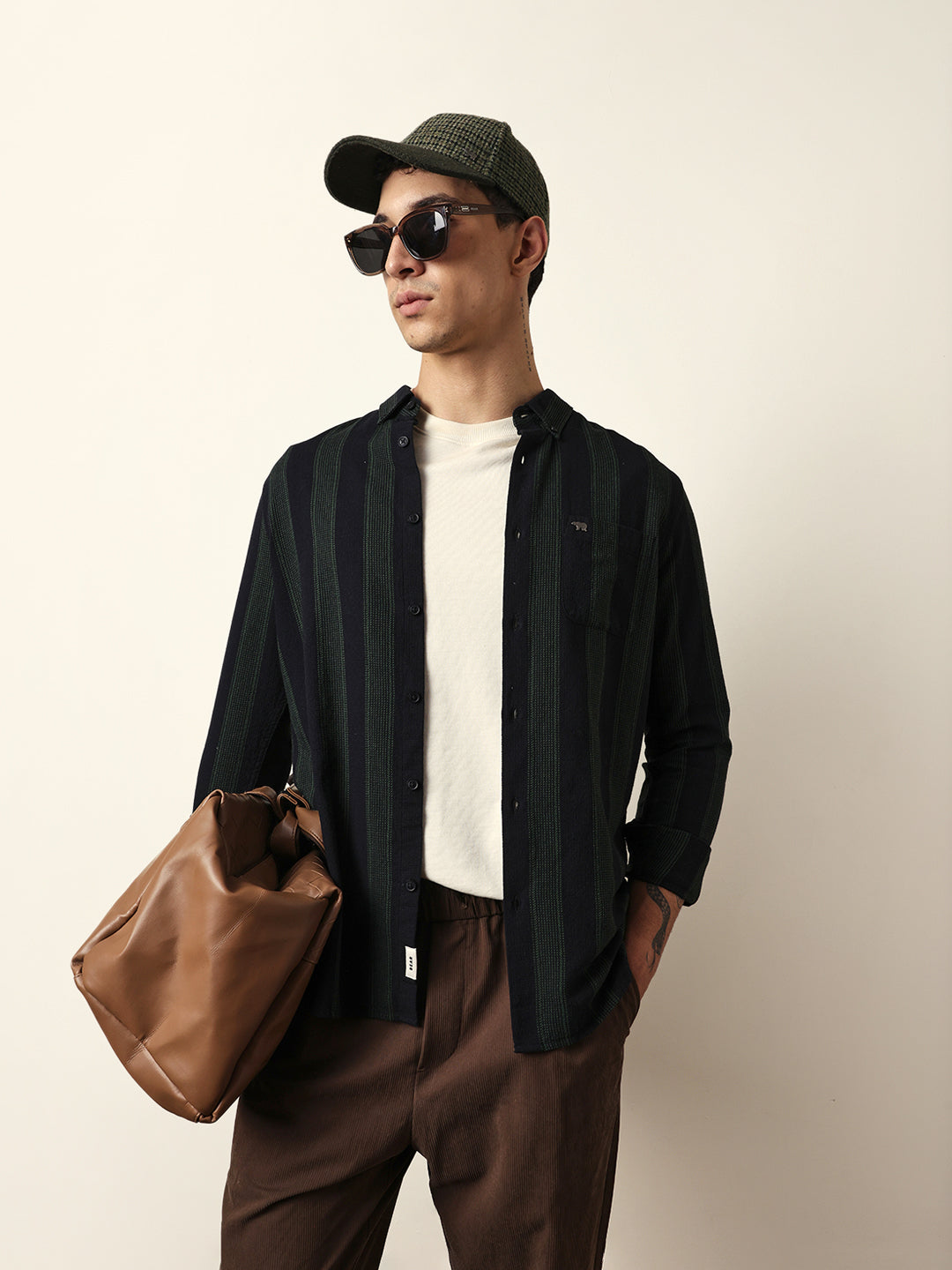 Men Modern Fit Casual Shirt
