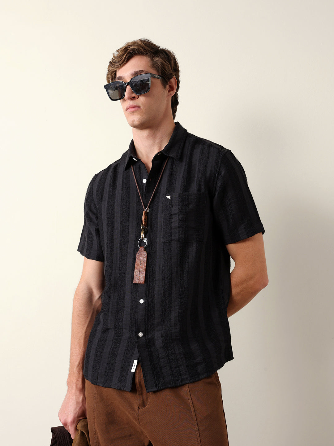 Men Shorts Sleeve Shirt