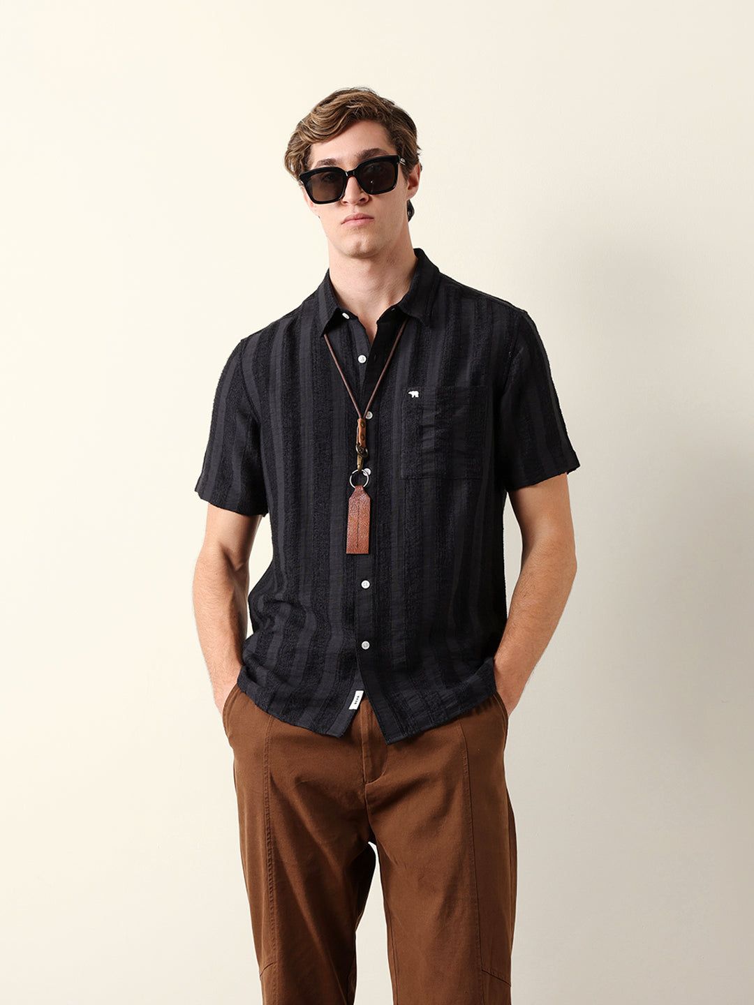 Men Shorts Sleeve Shirt