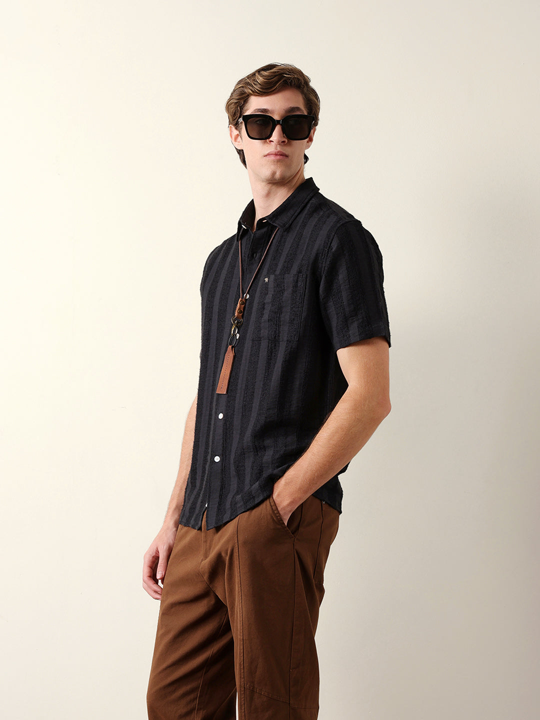 Men Shorts Sleeve Shirt