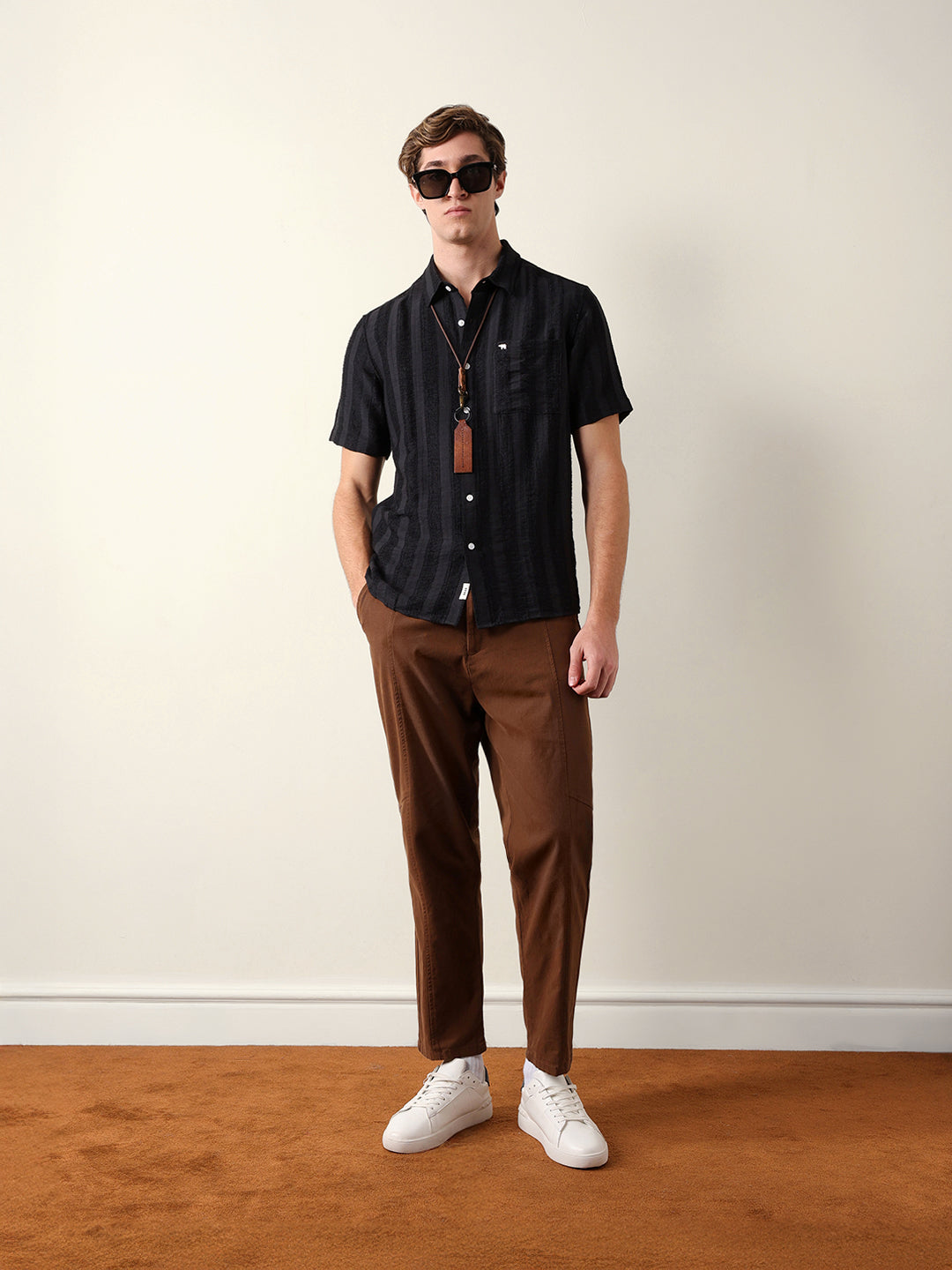 Men Shorts Sleeve Shirt