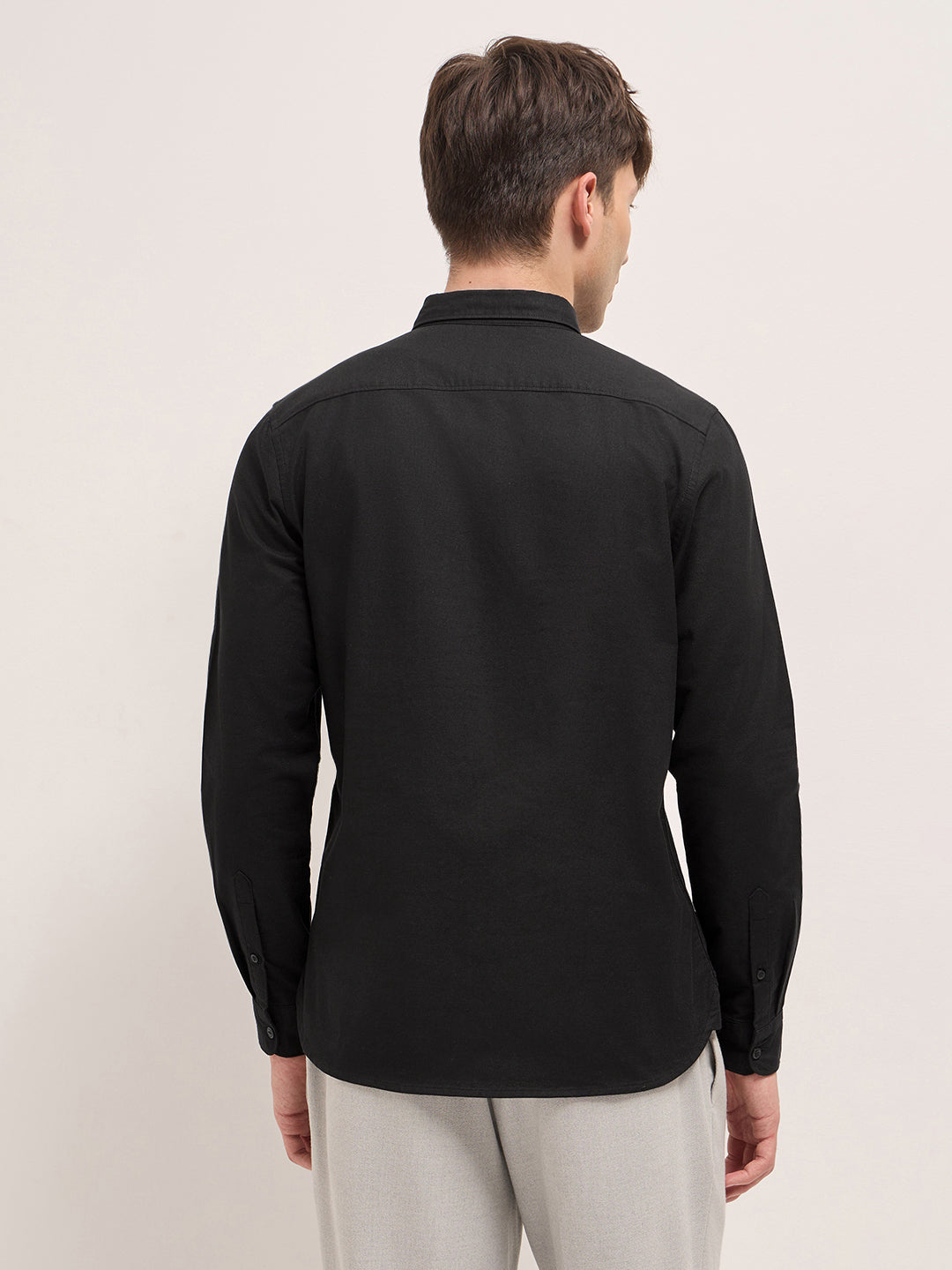 Men Black Casual Shirt