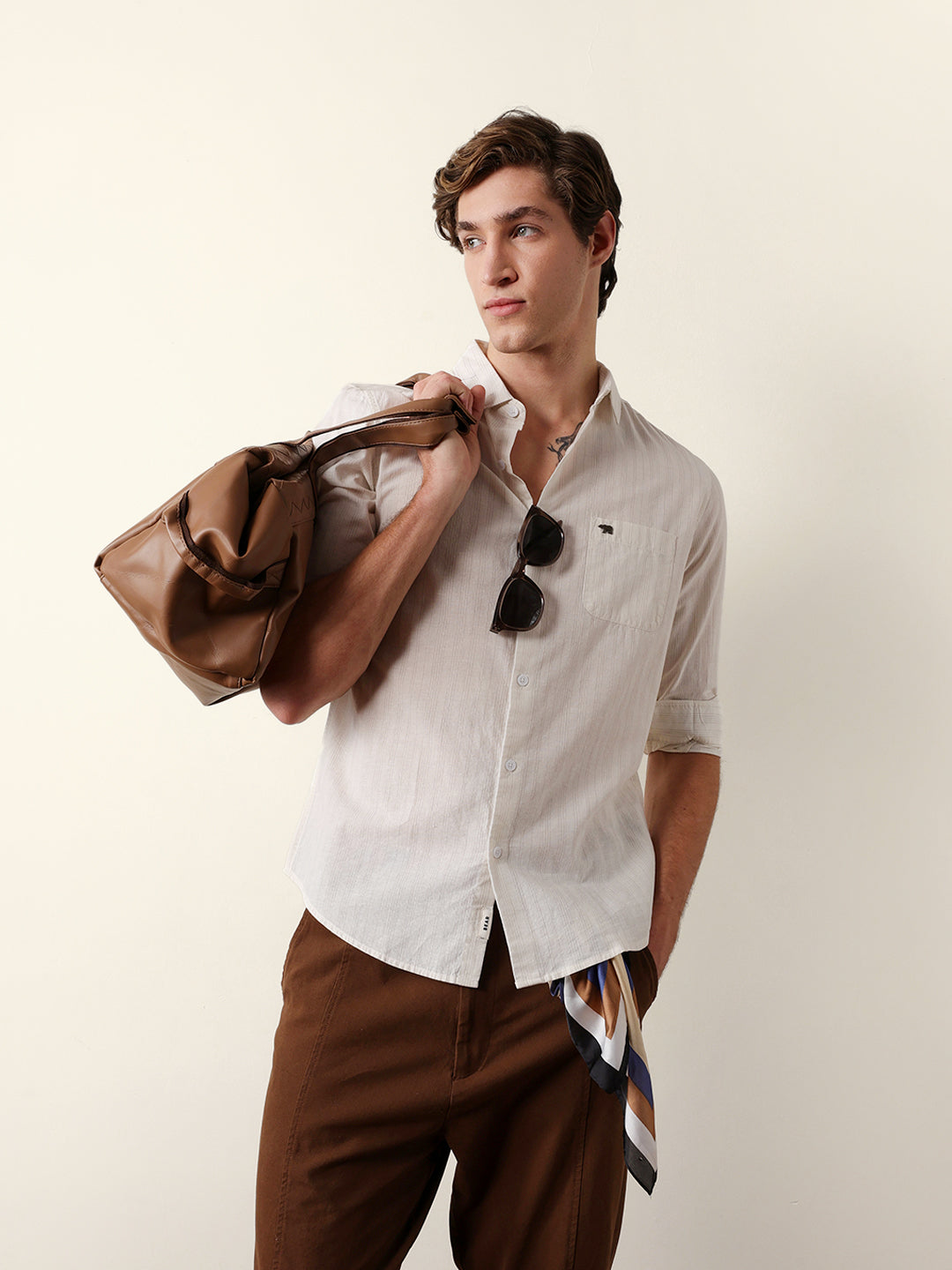 Men Long Sleeves Shirt