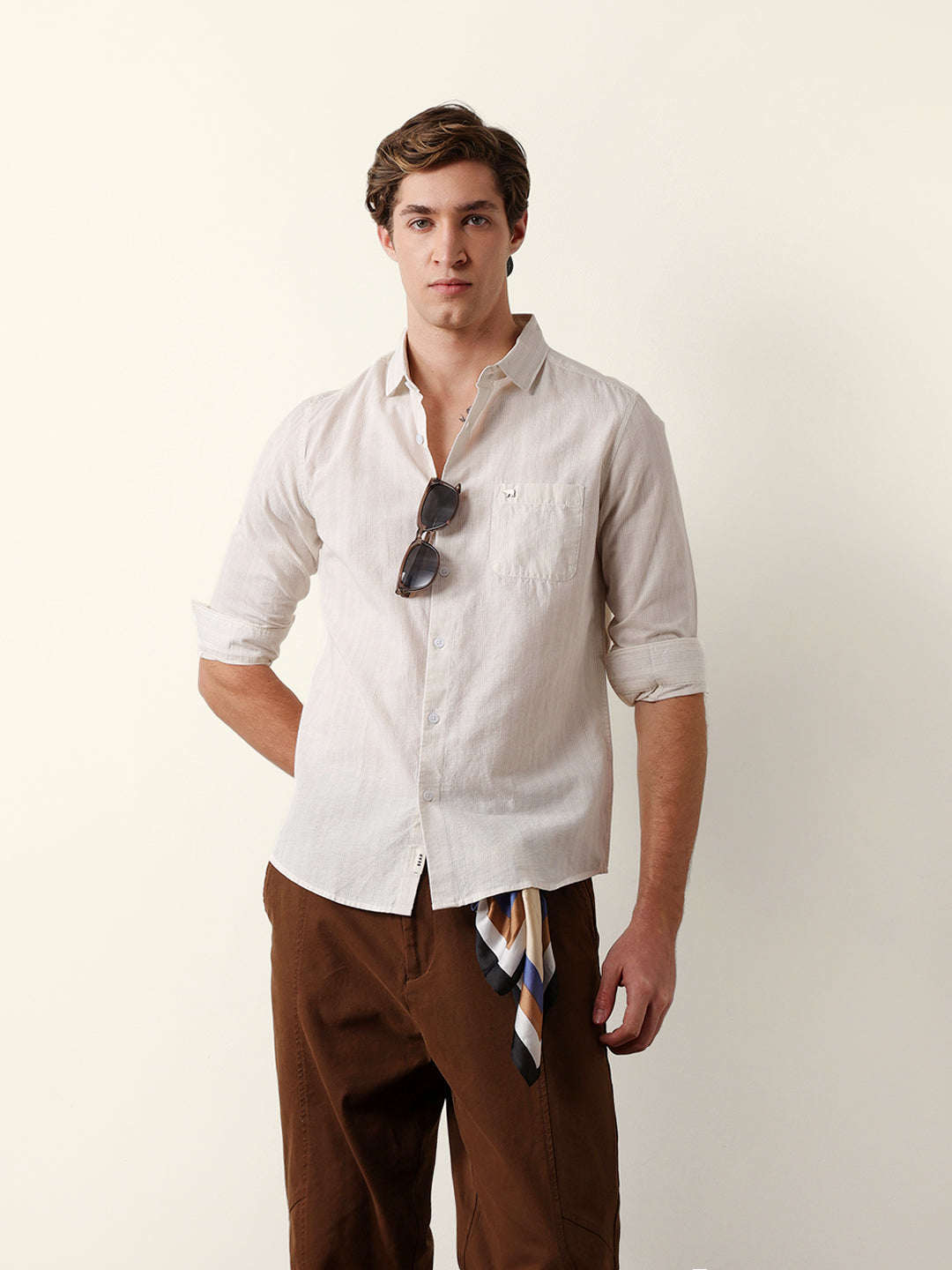 Men Long Sleeves Shirt