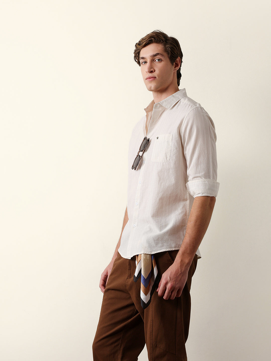 Men Long Sleeves Shirt
