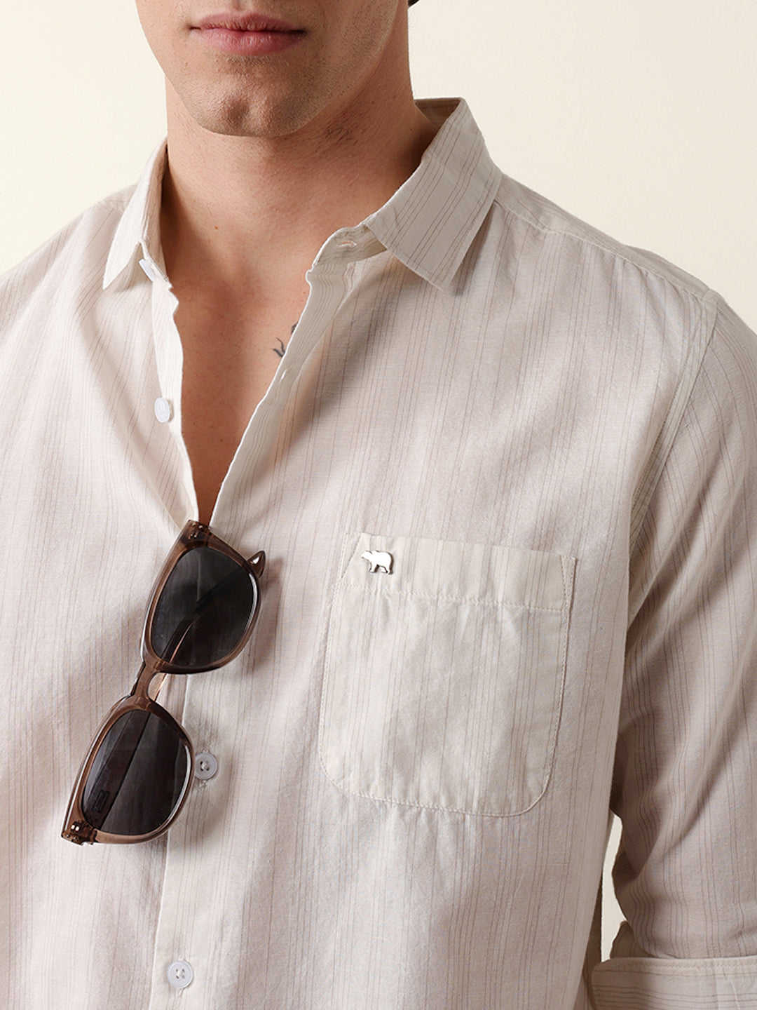 Men Long Sleeves Shirt