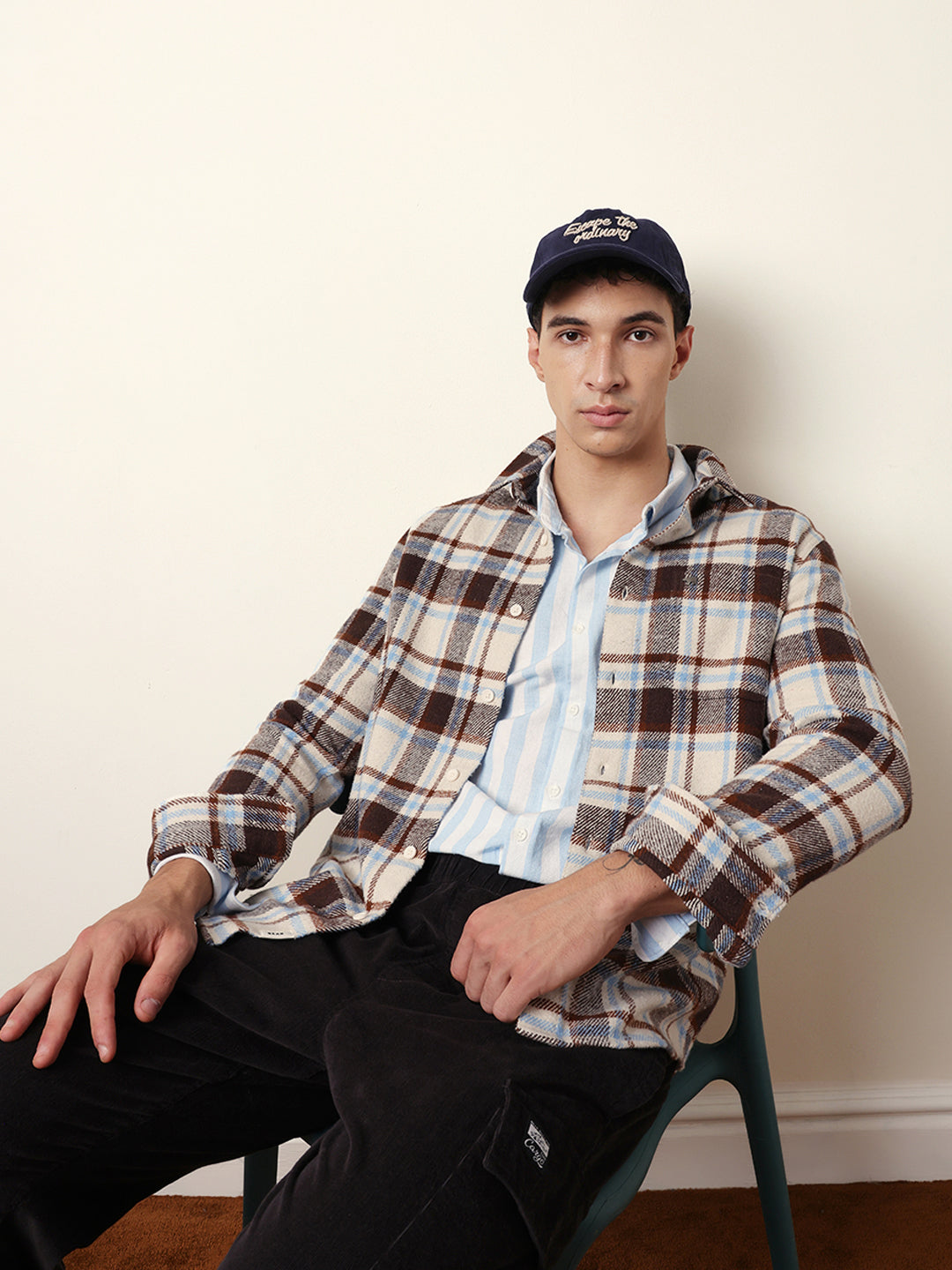 Men Modern Fit Casual Shirt