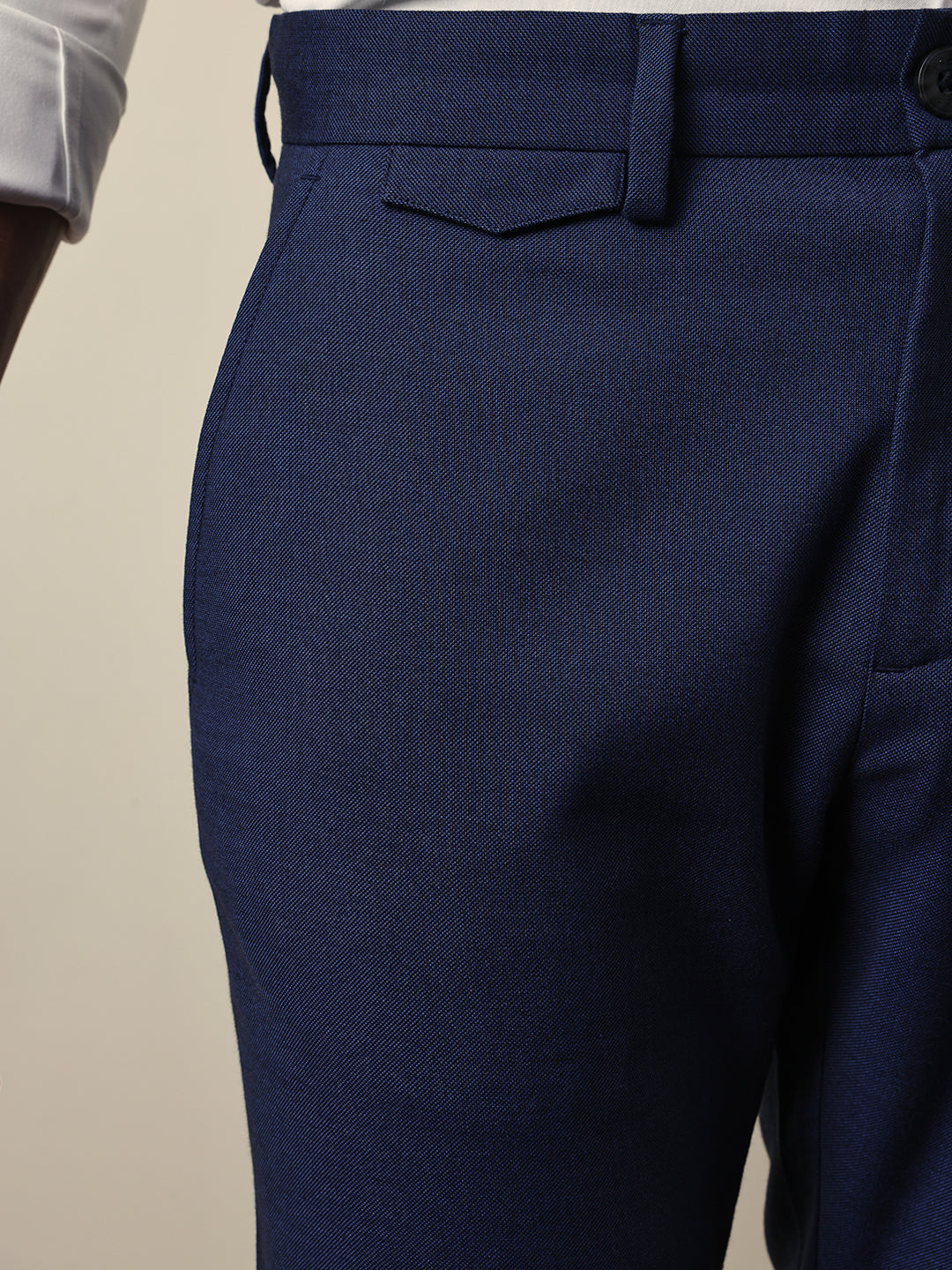 Men Solid Formal Trouser