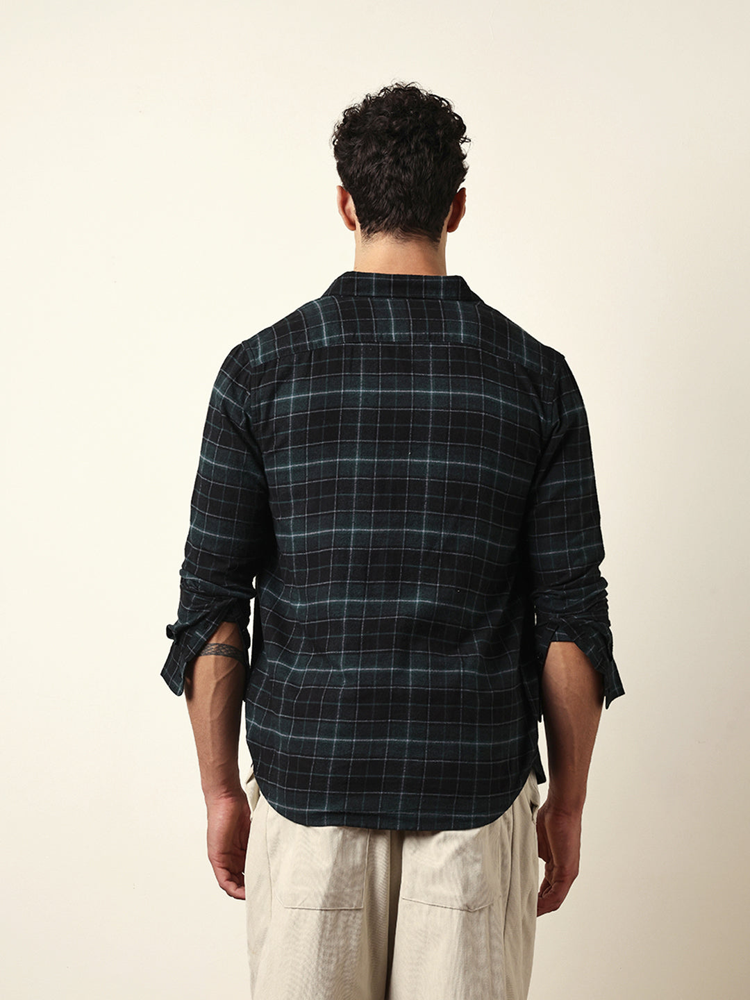 Men Modern Fit Casual Shirt