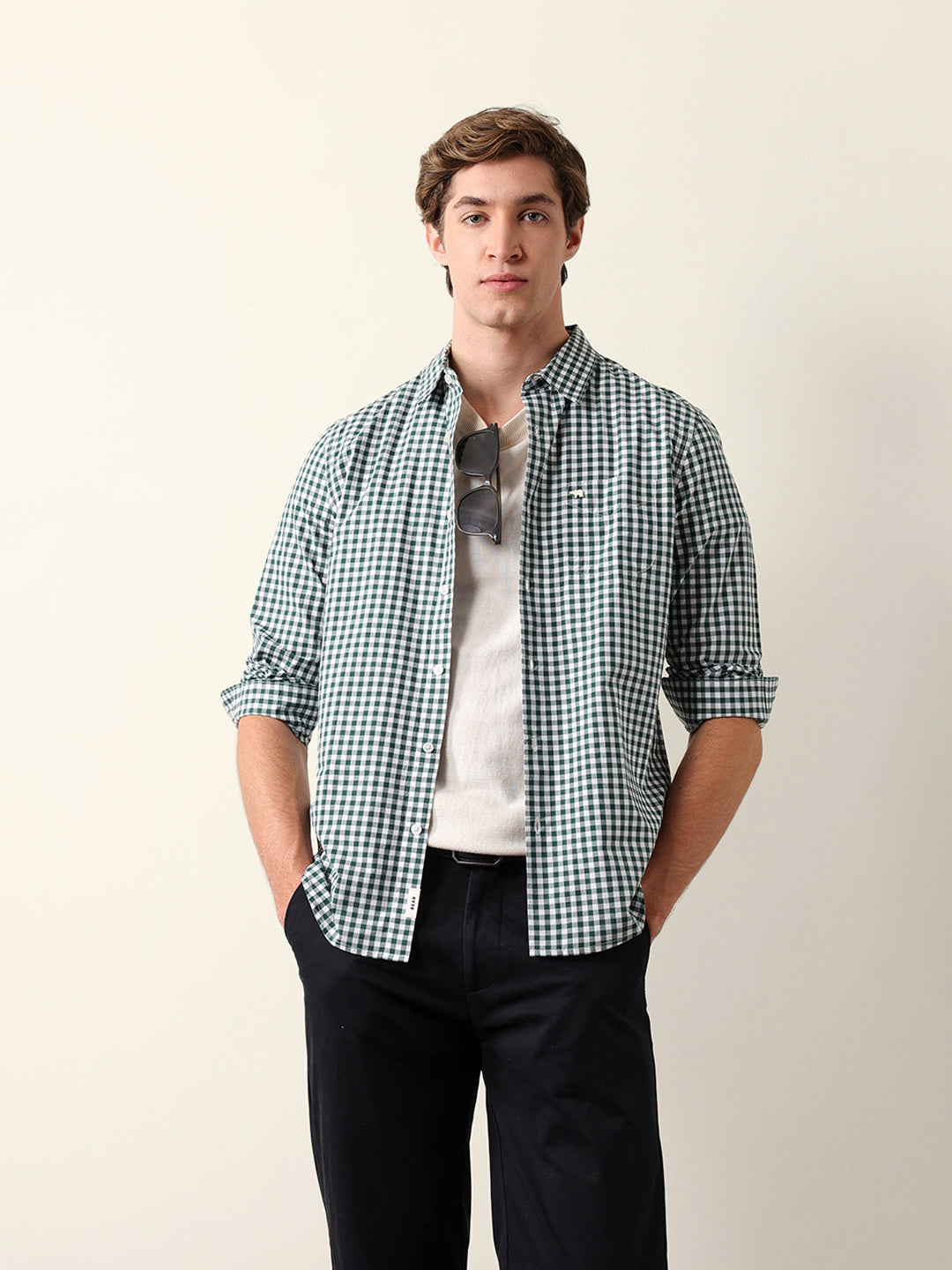 Men Long Sleeves Shirt