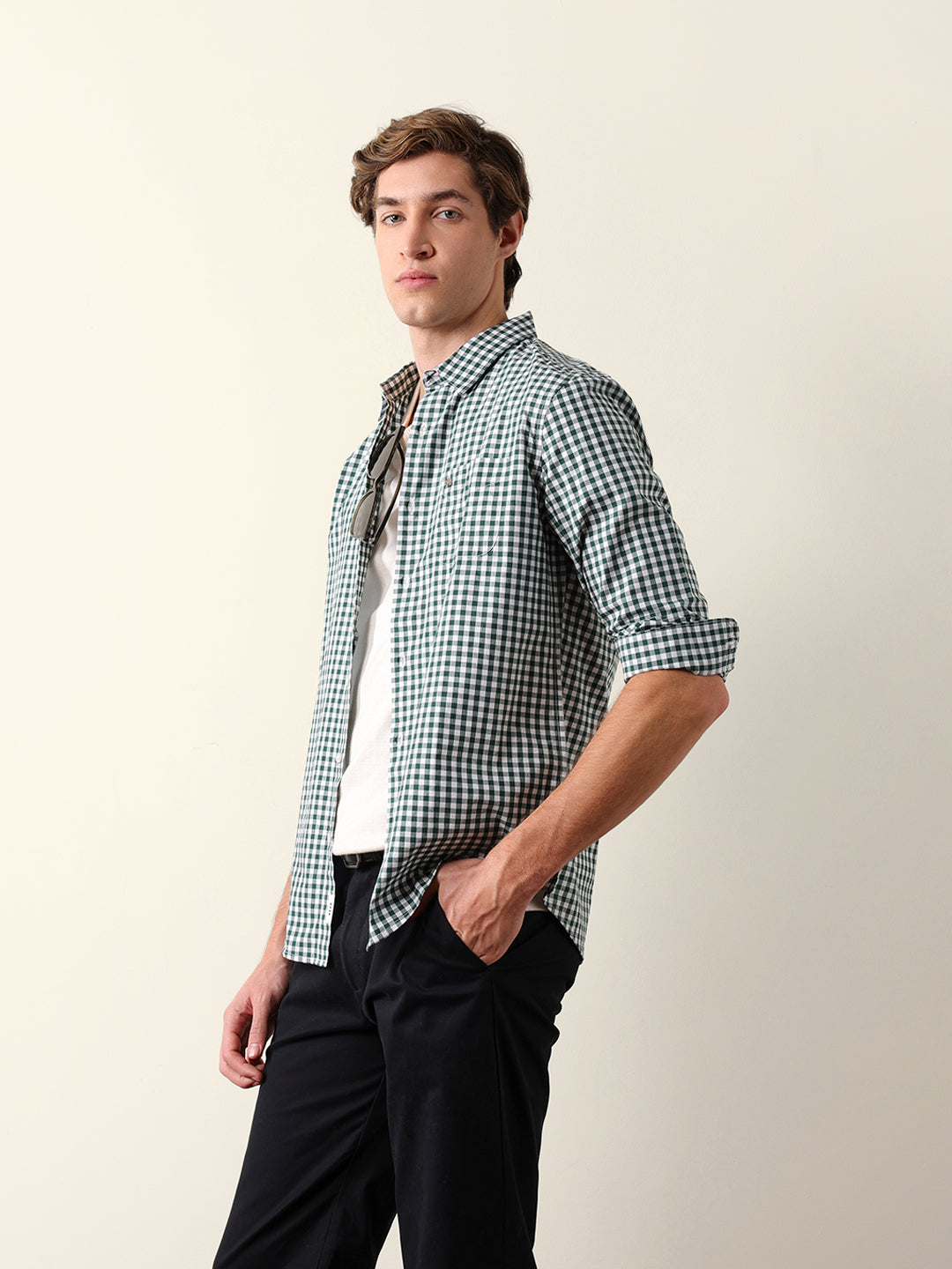 Men Long Sleeves Shirt