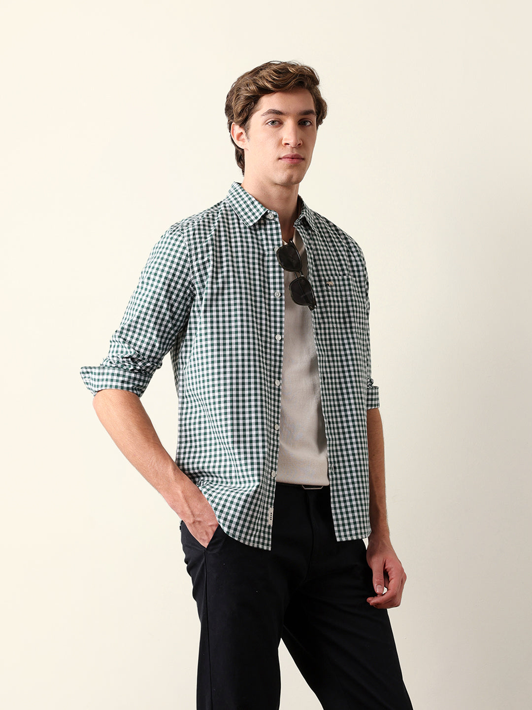 Men Long Sleeves Shirt