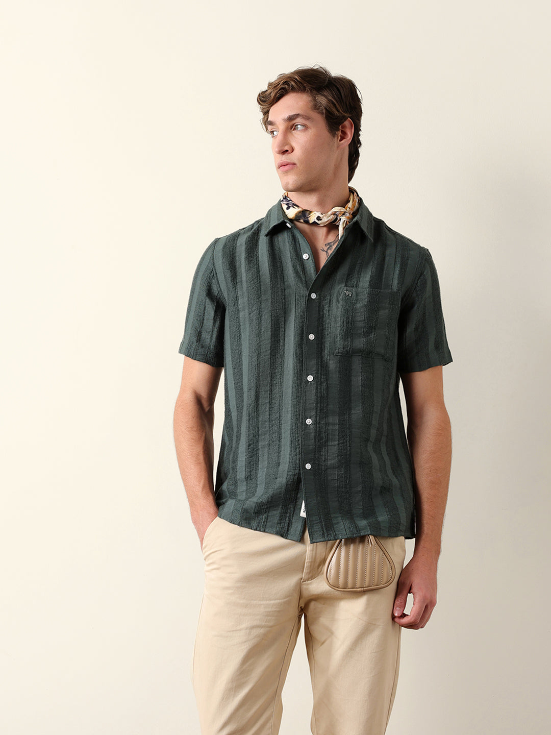 Men Shorts Sleeve Shirt