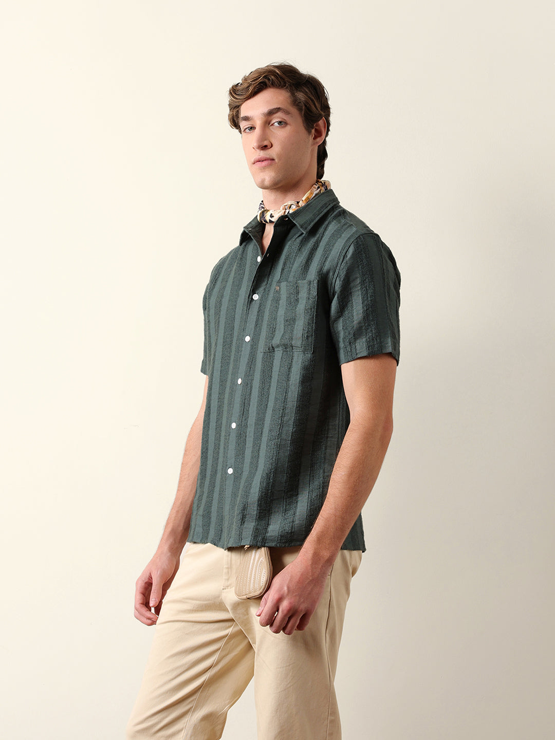Men Shorts Sleeve Shirt