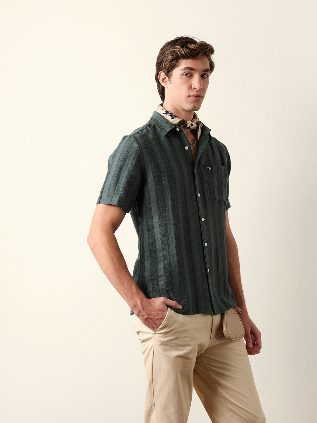 Men Shorts Sleeve Shirt