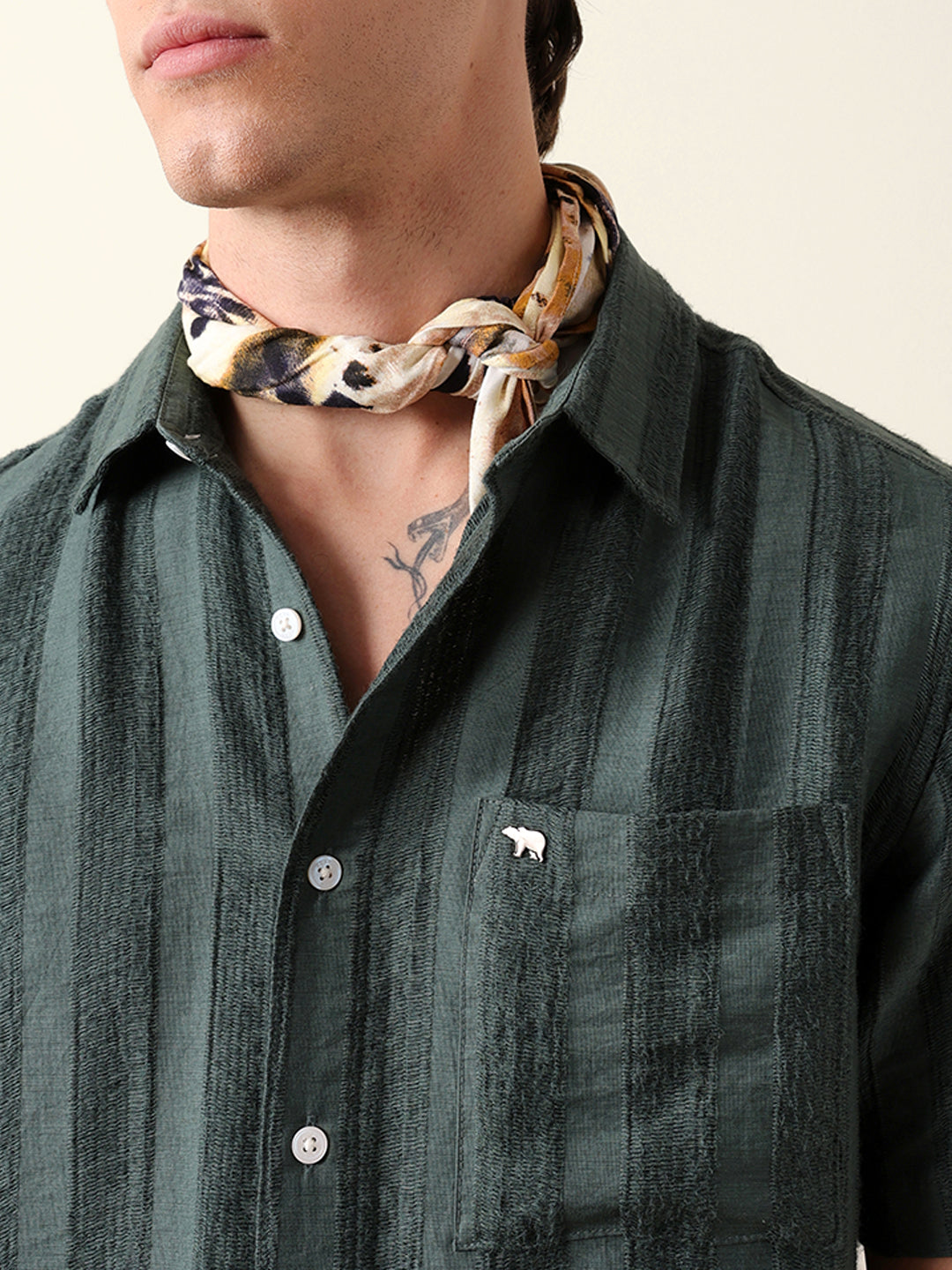 Men Shorts Sleeve Shirt