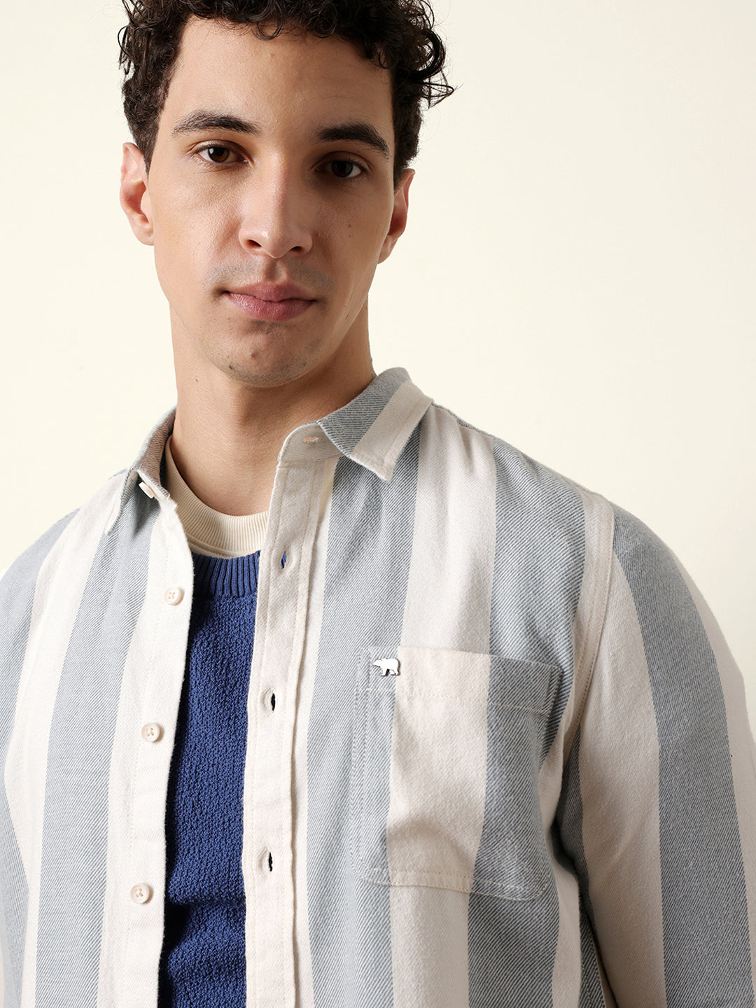 Men Checked Casual Full-Sleeve Shirt