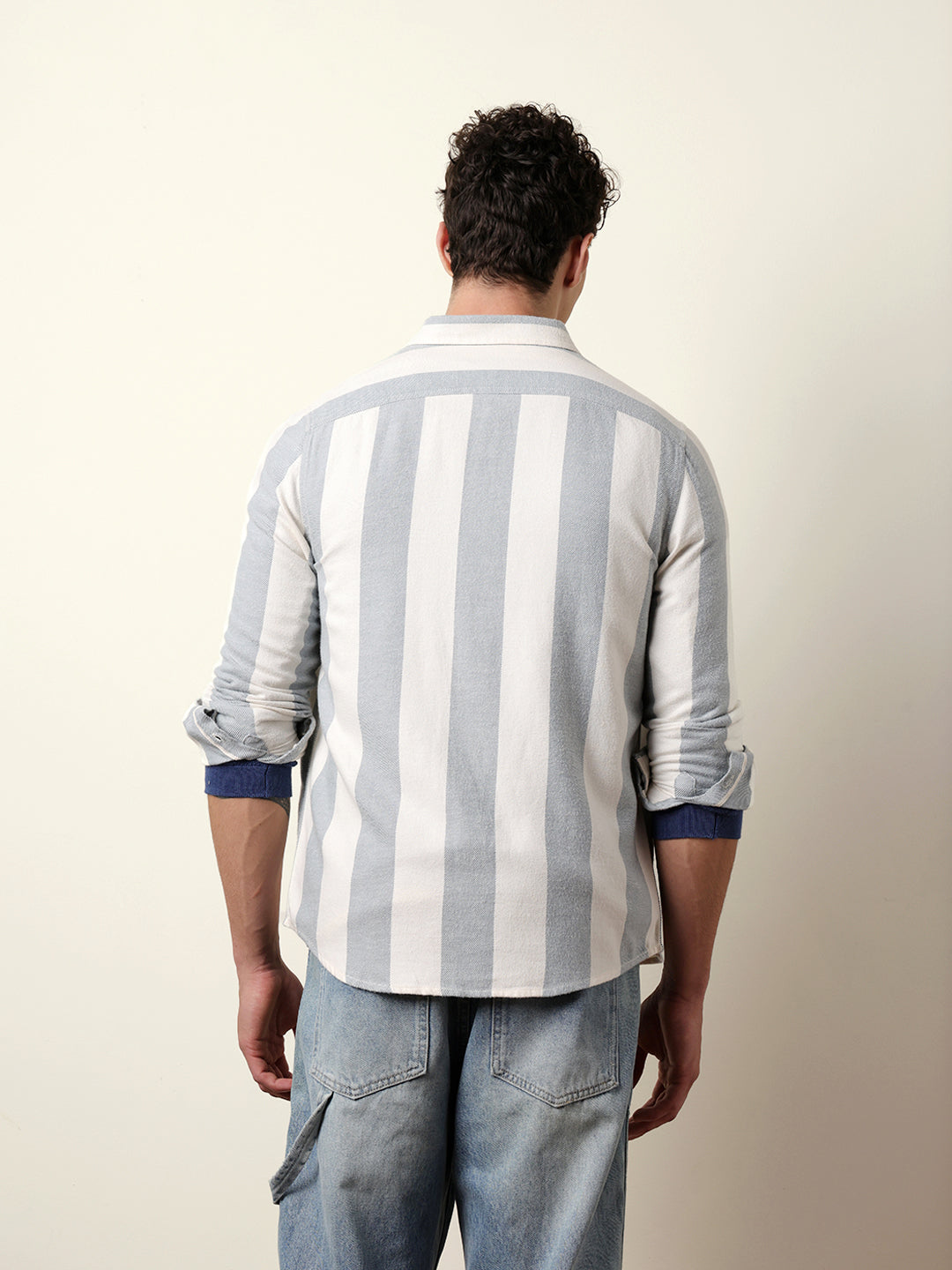 Men Checked Casual Full-Sleeve Shirt
