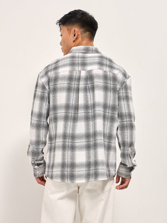 Men White Casual Shirt