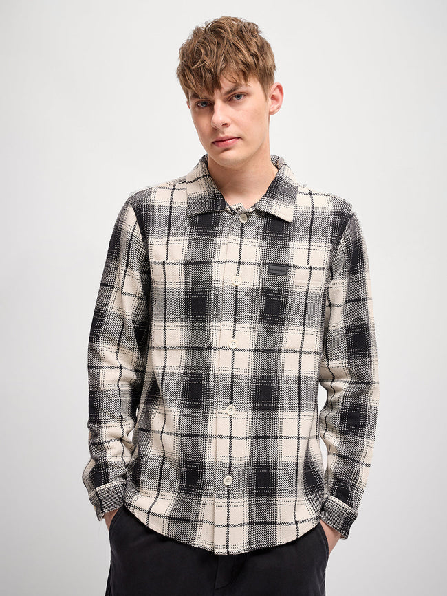 Men Multi-Color Checked Regular Fit Shacket