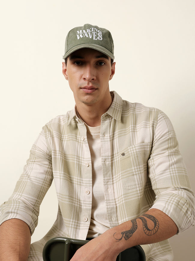 Men Striped Casual Full-Sleeve Shirt