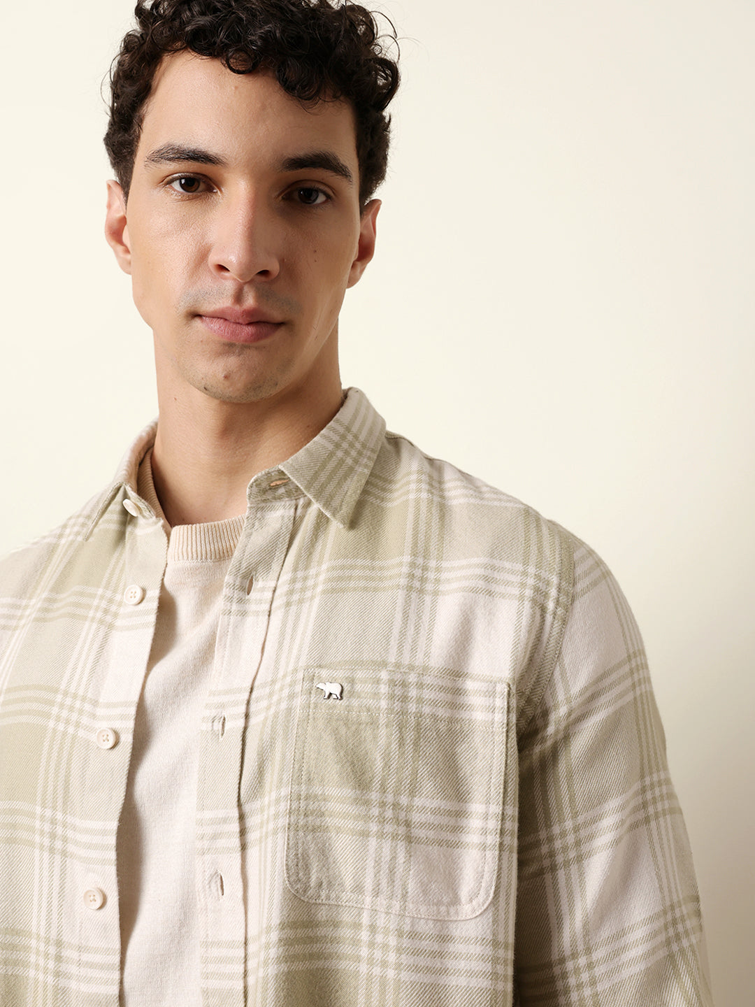 Men Striped Casual Full-Sleeve Shirt