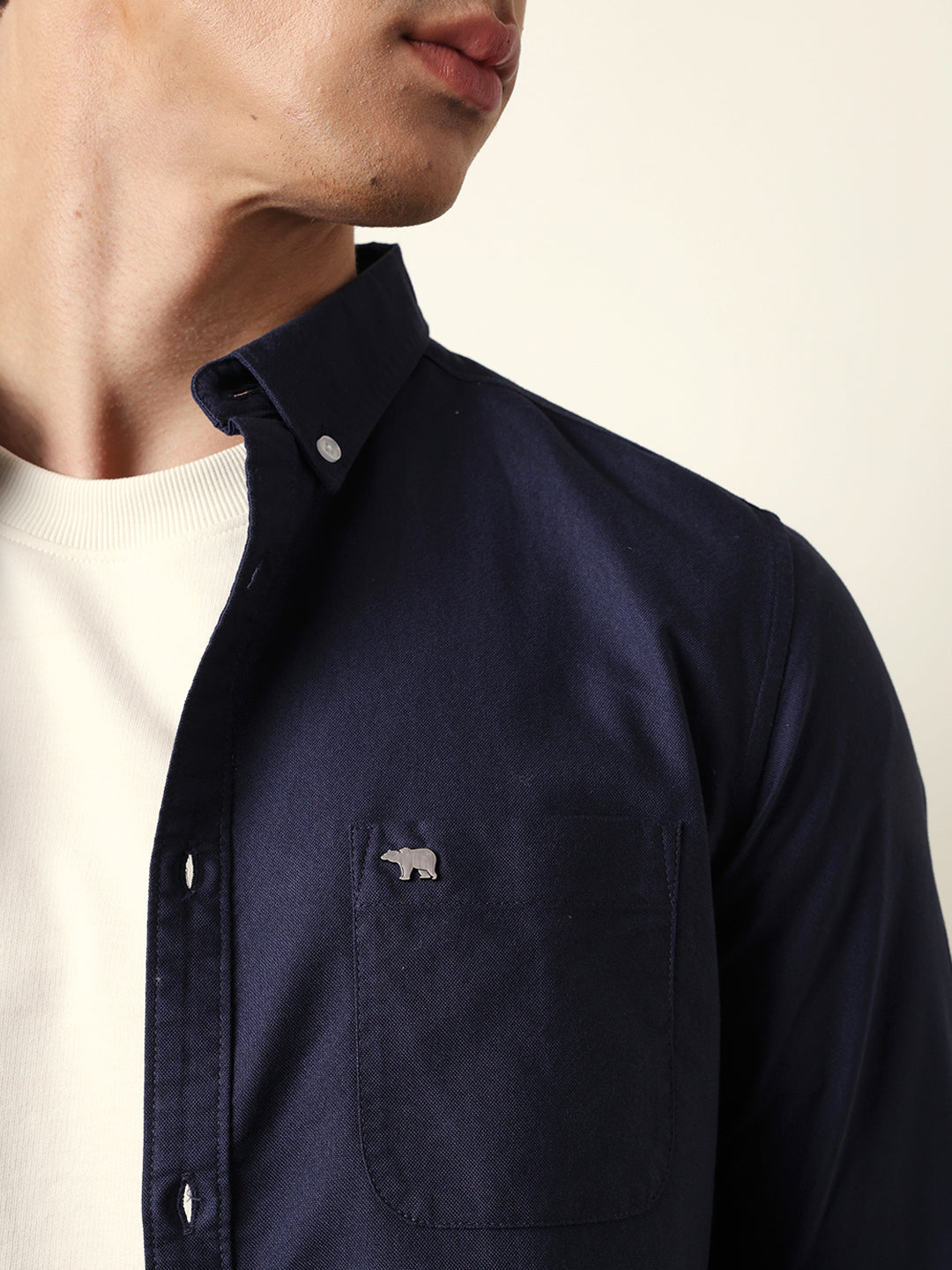 Men Modern Fit Casual Shirt