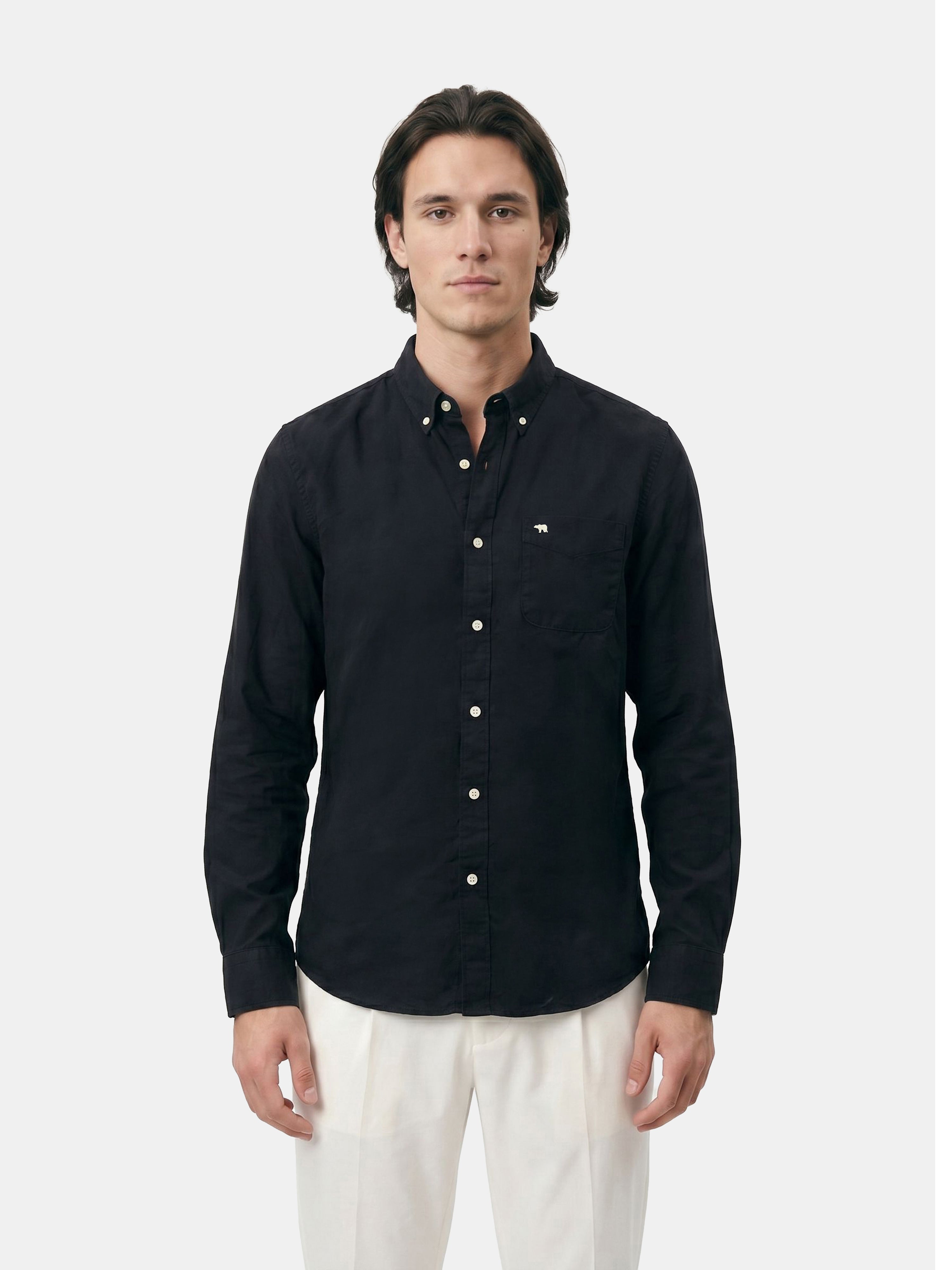 Men Black Casual Shirt