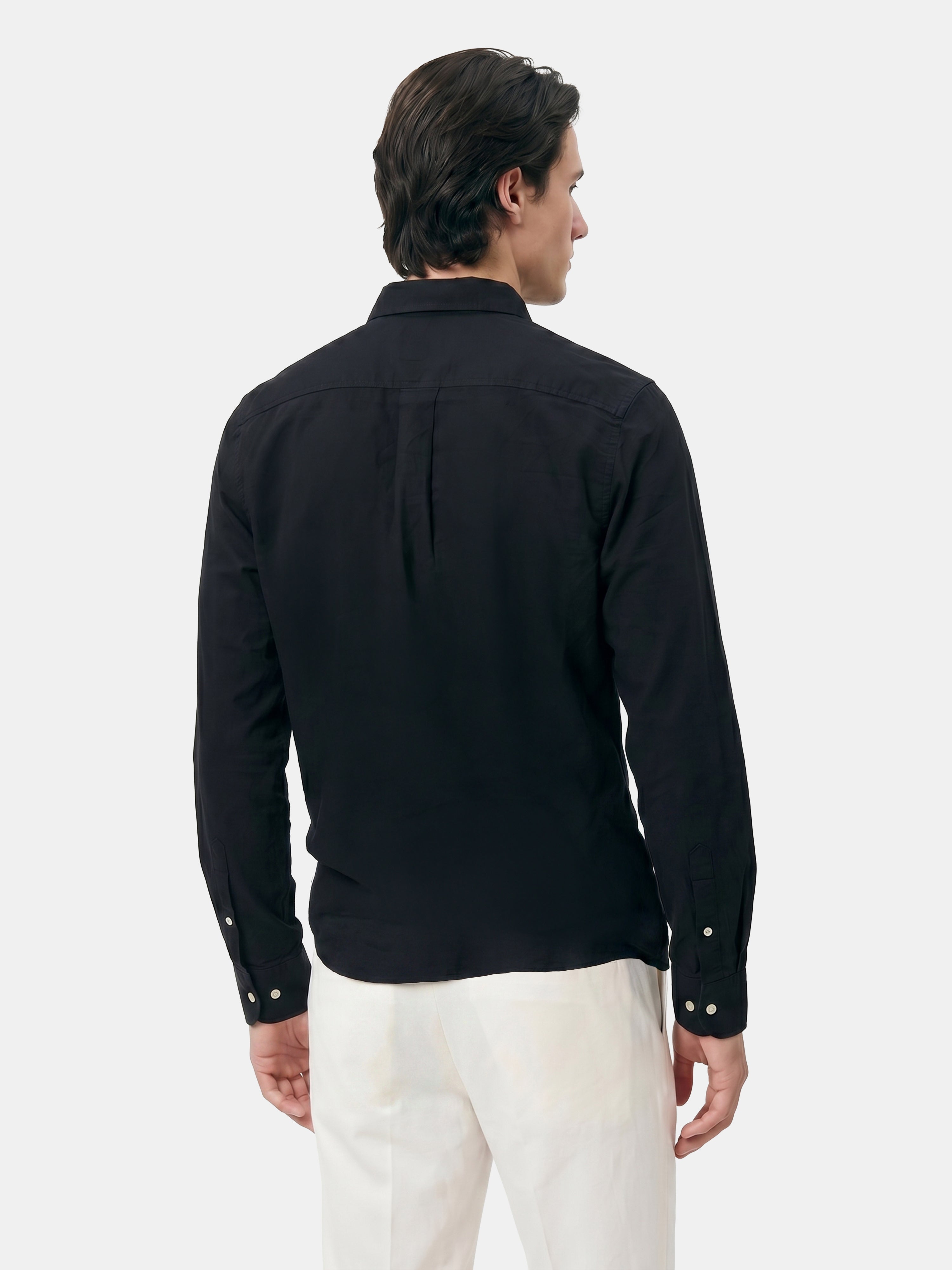 Men Black Casual Shirt
