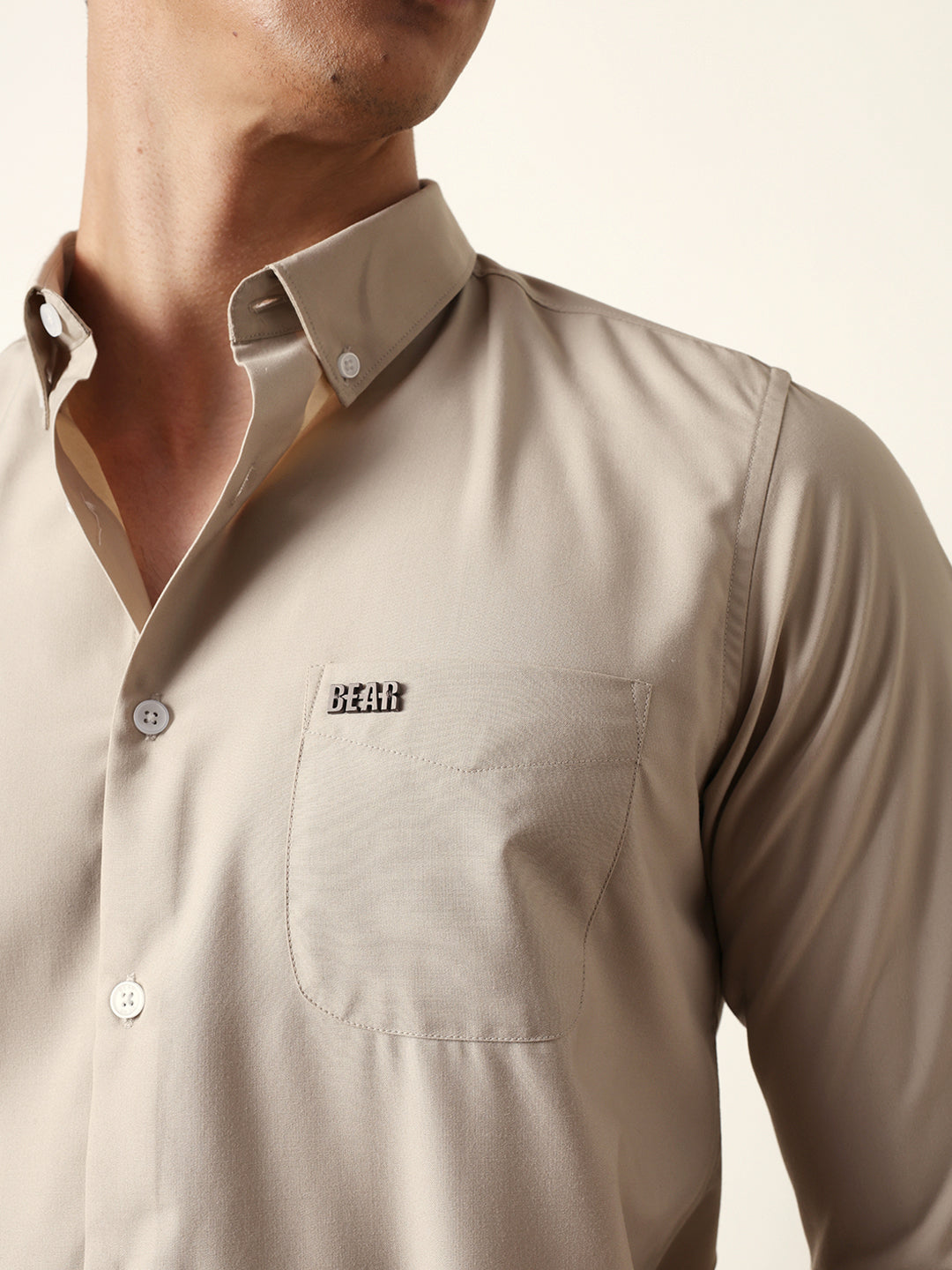 Men Modern Fit Casual Shirt