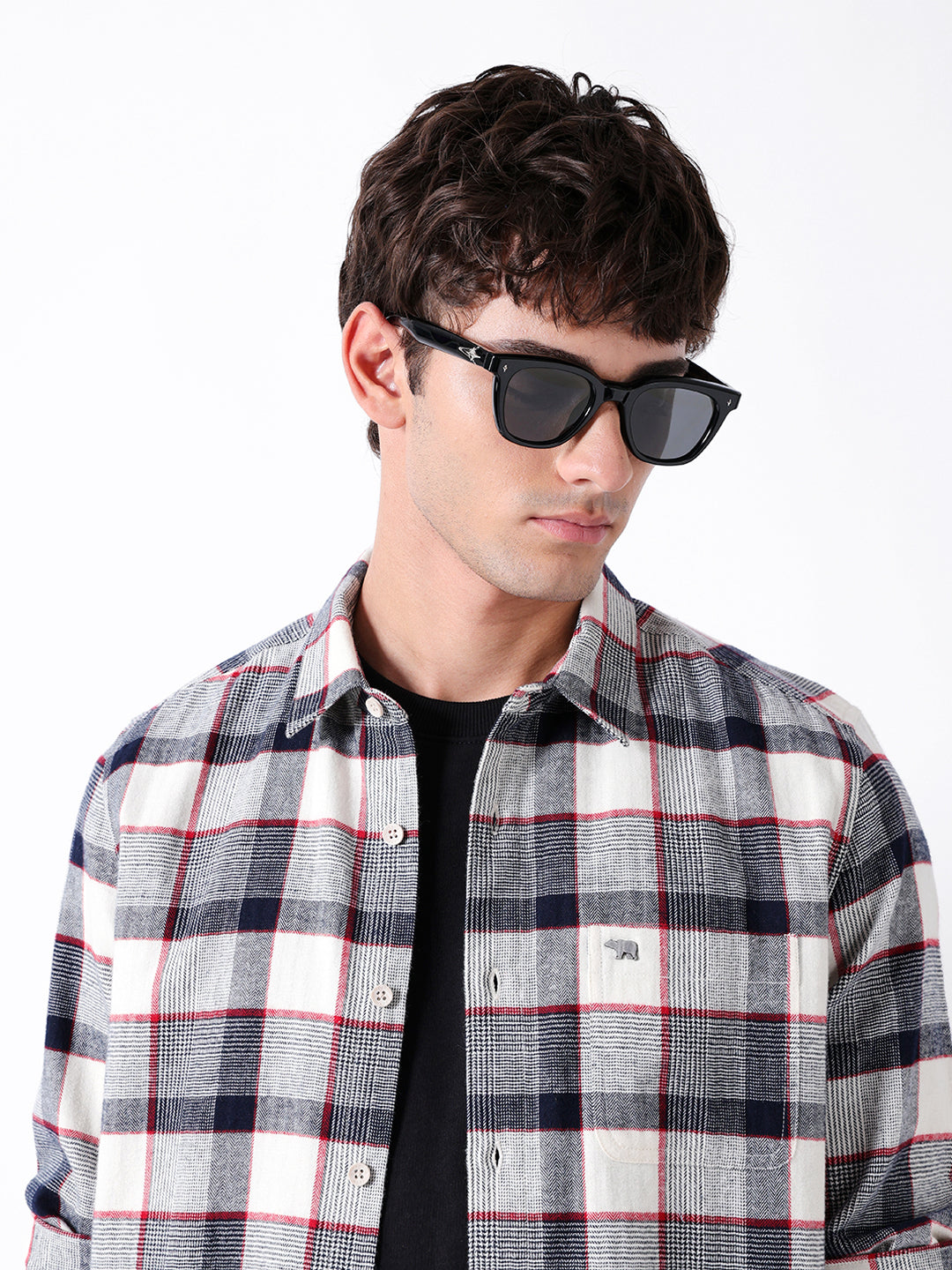 Men Multi Checked Shirt
