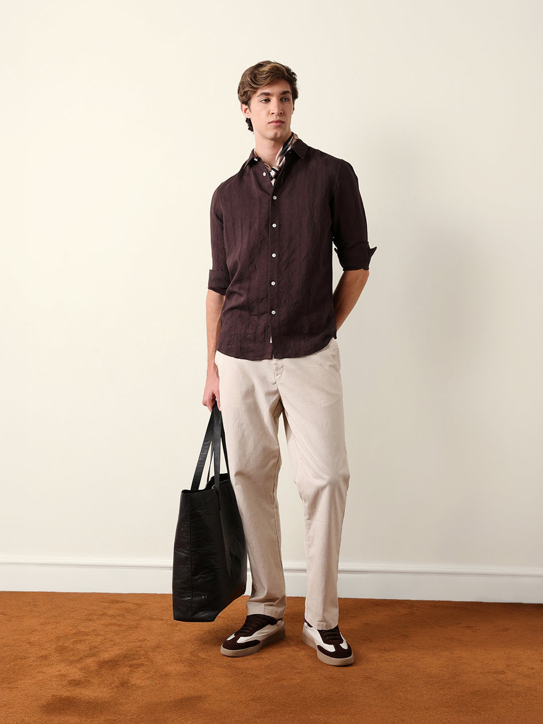 Men Long Sleeves Shirt